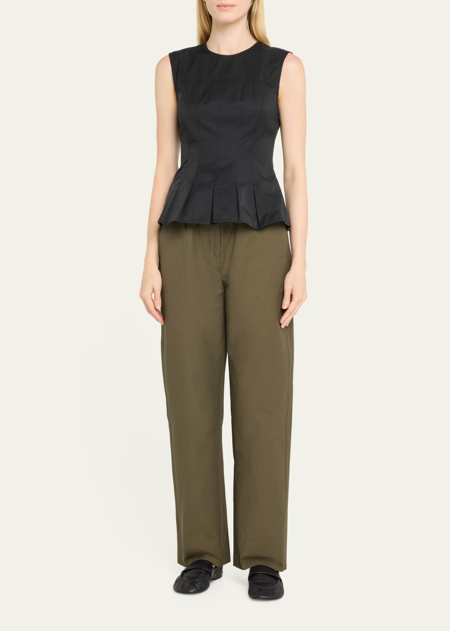 Proenza Schouler White Label Preston Drawstring Pants Image 2 of 5
