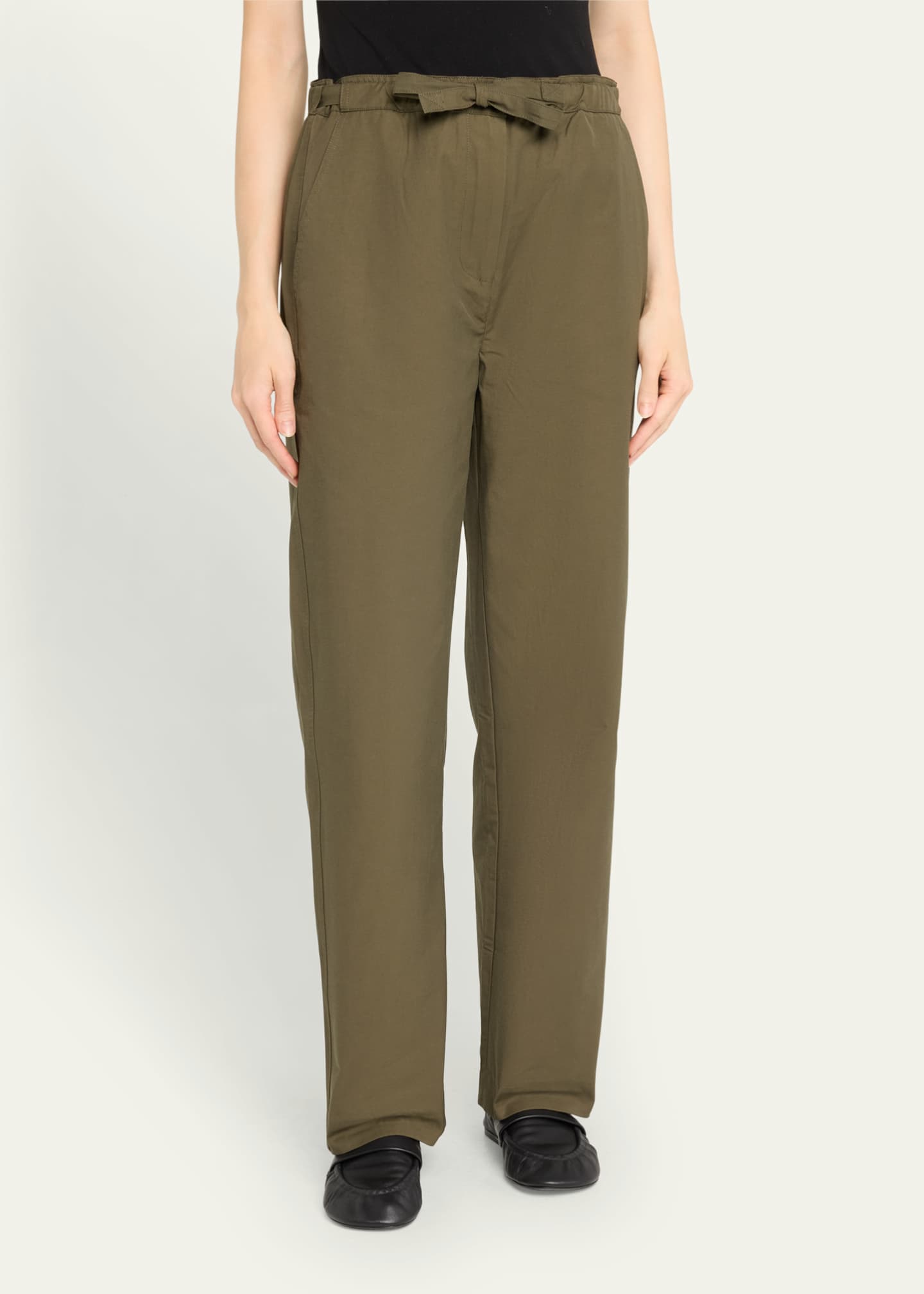 Proenza Schouler White Label Preston Drawstring Pants Image 4 of 5