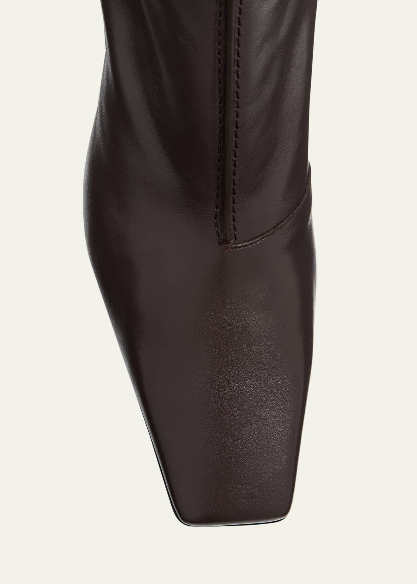 Bottega Veneta Lewis Calfskin Leather Knee Boots Image 5 of 6
