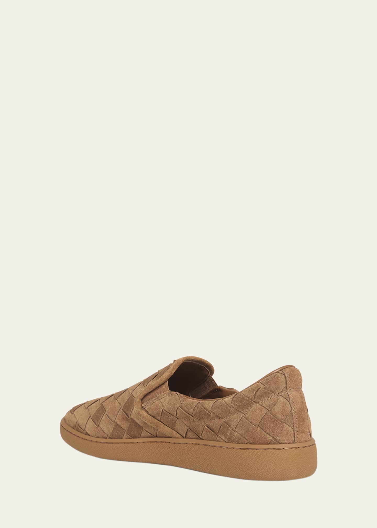 Sawyer Woven Suede Slip-On Sneakers
