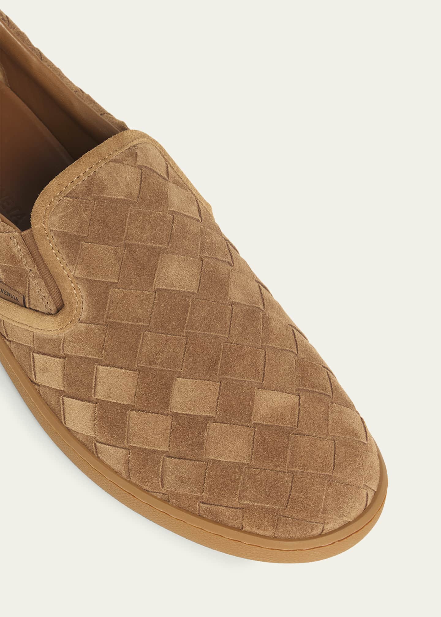 Sawyer Woven Suede Slip-On Sneakers