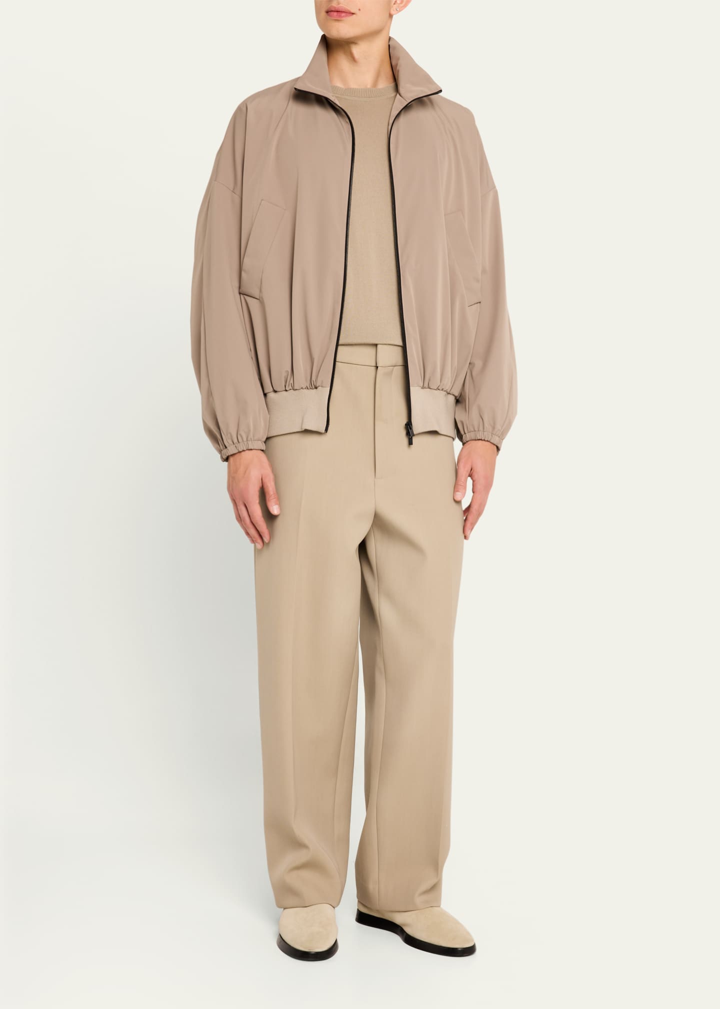 Fear of God Men's High-Neck Vented Track Jacket Image 2 of 5