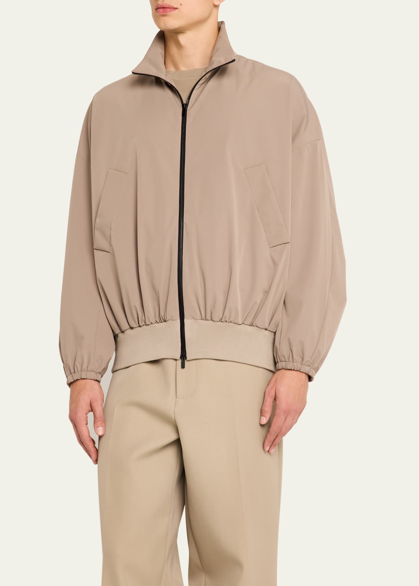 Fear of God Men's High-Neck Vented Track Jacket Image 4 of 5