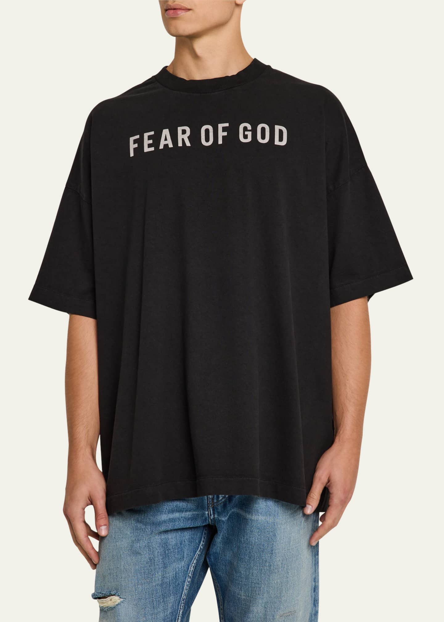 Fear of God Men's Relaxed Logo T-Shirt Image 4 of 5