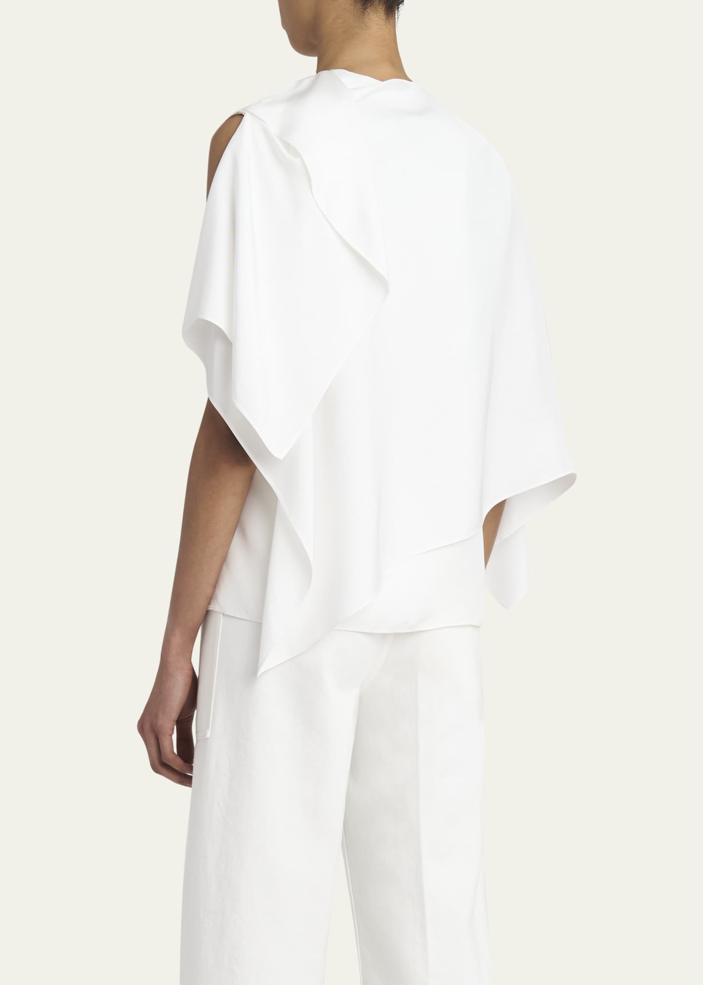 Ferragamo Cape Twill Top Image 3 of 5