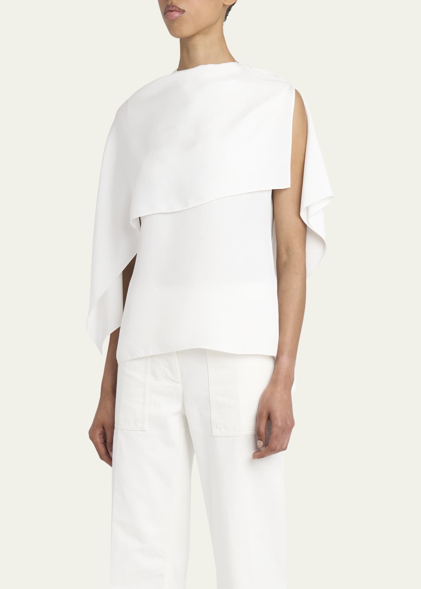 Ferragamo Cape Twill Top Image 4 of 5