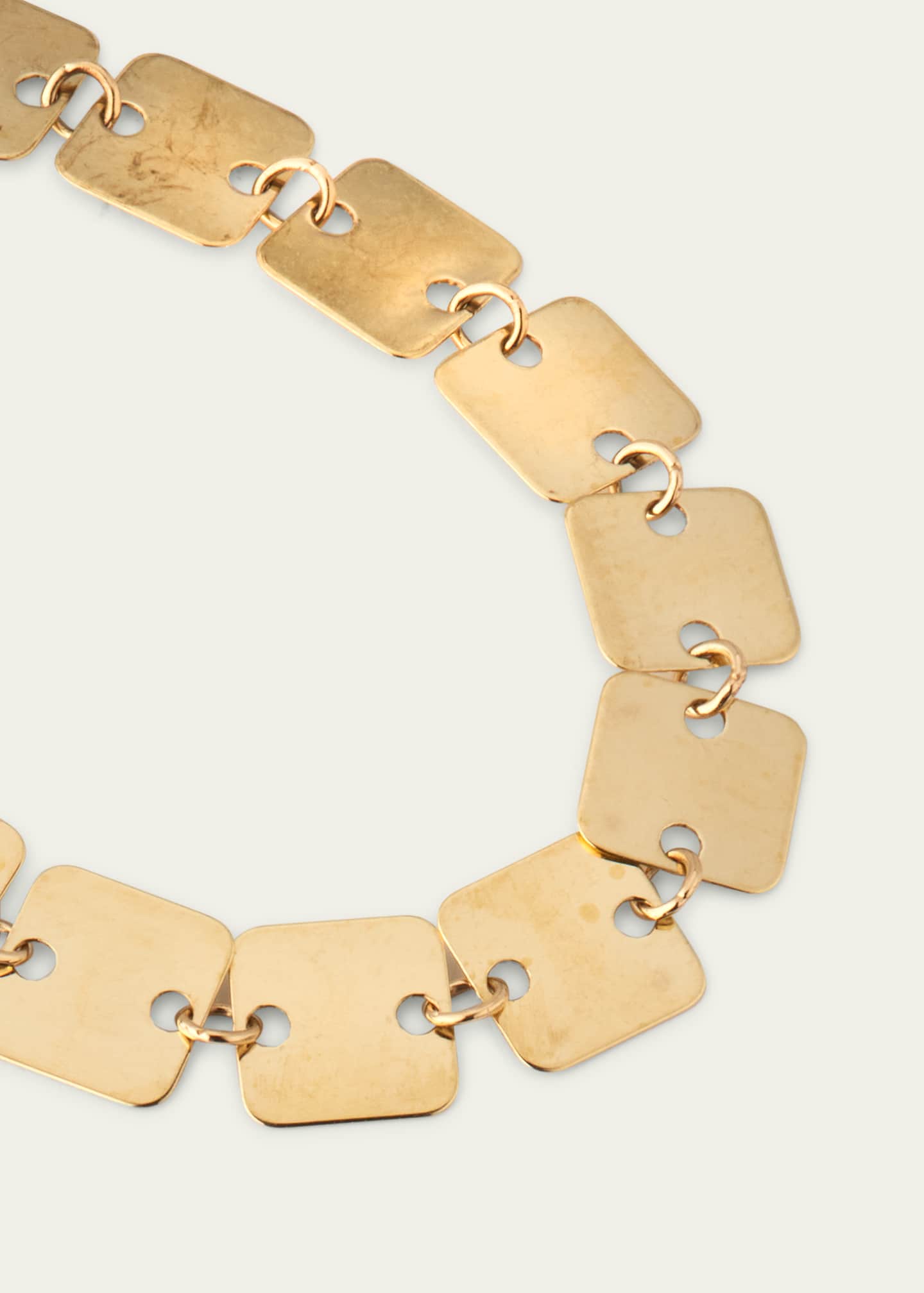 Lana 14K Gold Laser Square Chain Bracelet Image 3 of 4