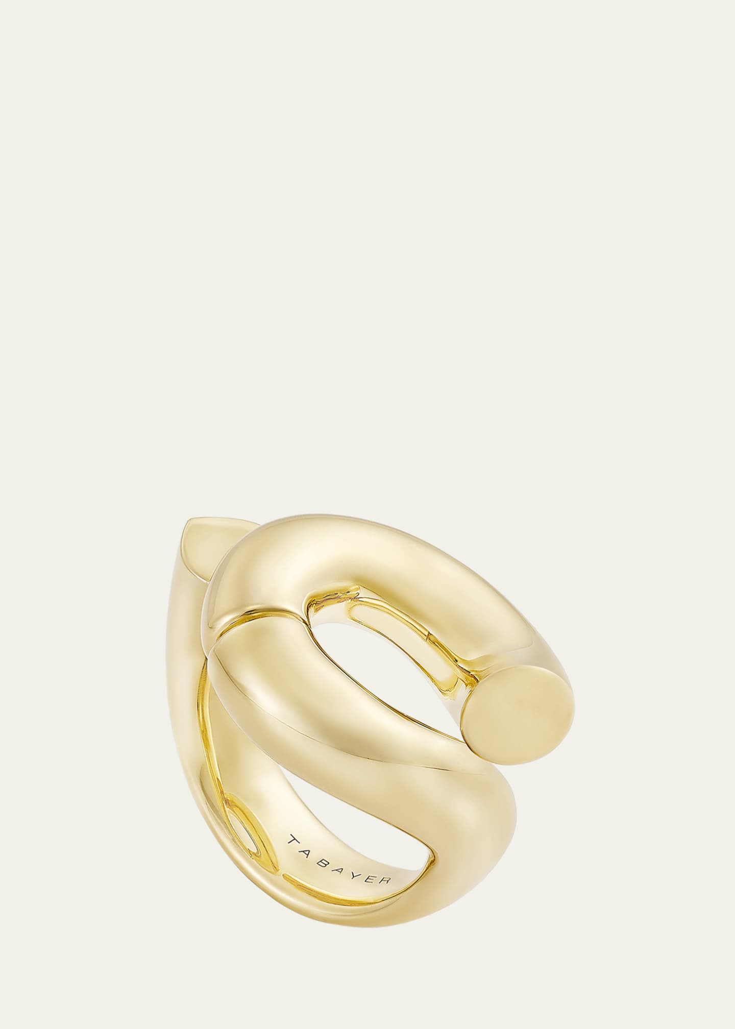TABAYER 18K Yellow Gold Oera Statement Ring Image 1 of 3
