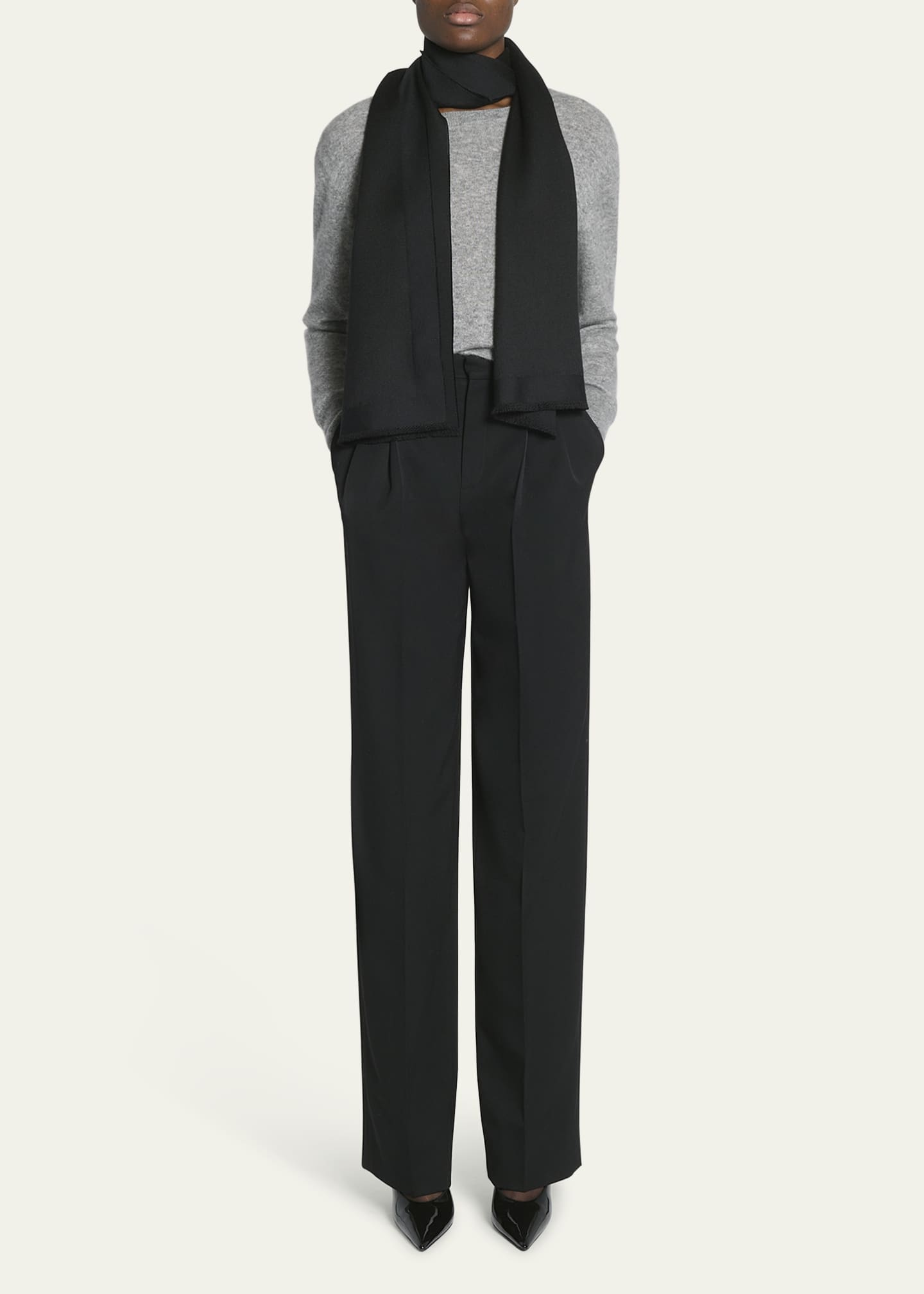 Saint Laurent YSL Scarf Image 2 of 4