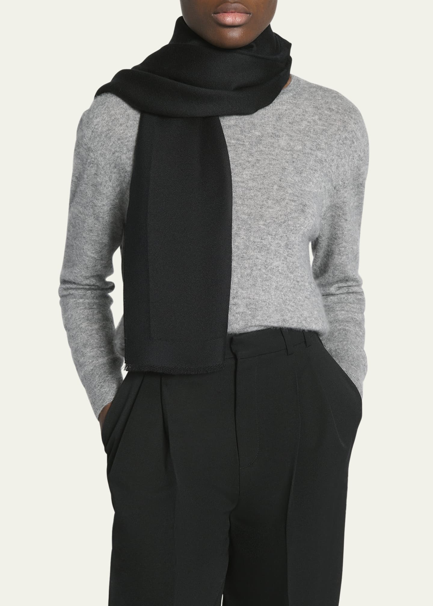 Saint Laurent YSL Scarf Image 3 of 4
