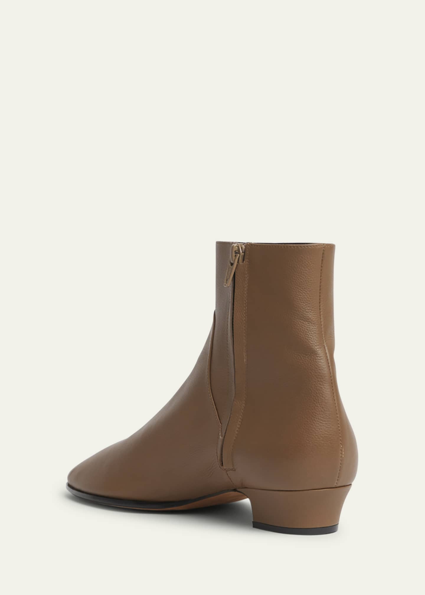 Anwar Leather Ankle Booties