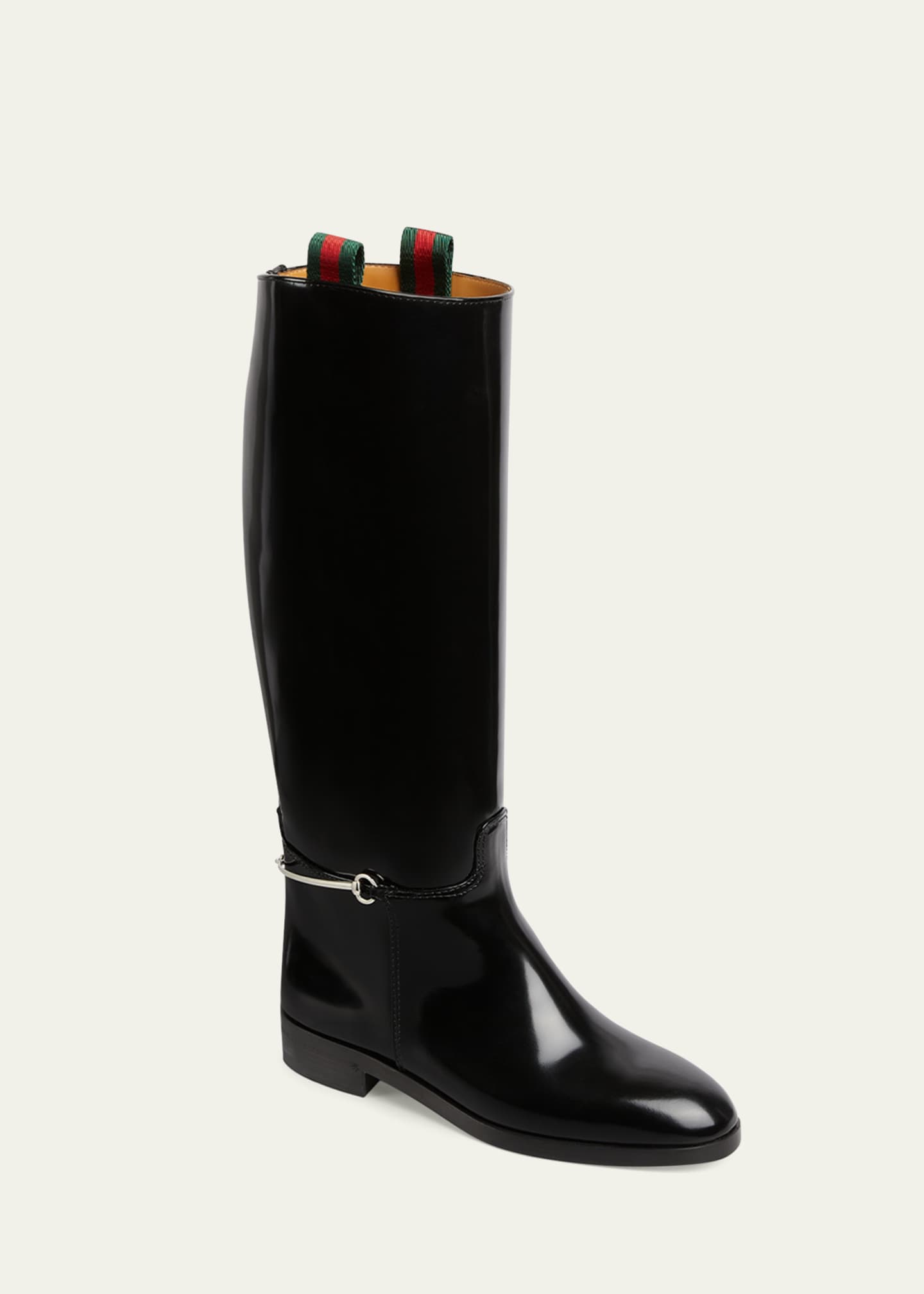 Michelangelo Leather Bit Riding Boots