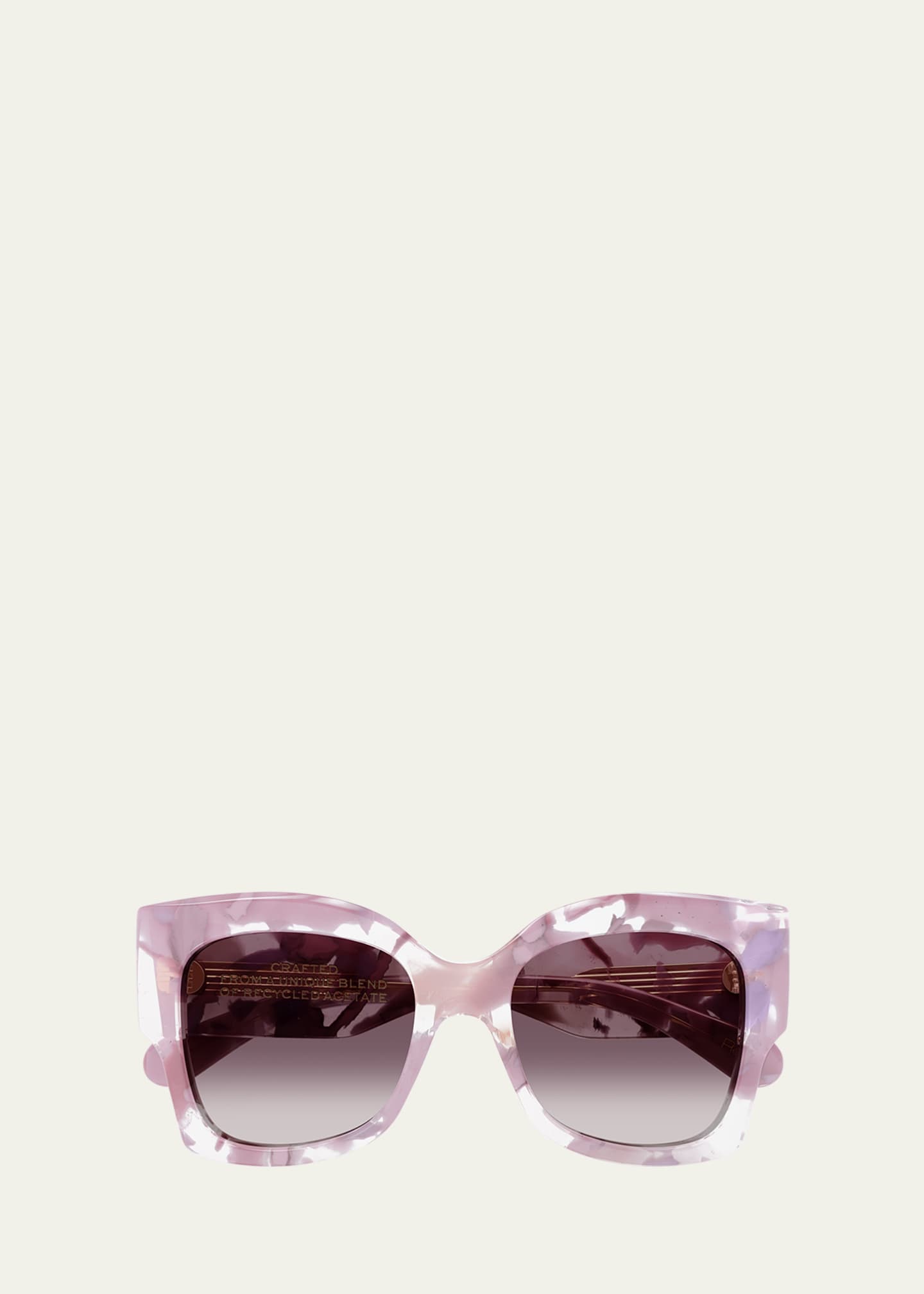Chloe CH0252S Butterfly Gradiant Acetate Sunglasses Image 1 of 2