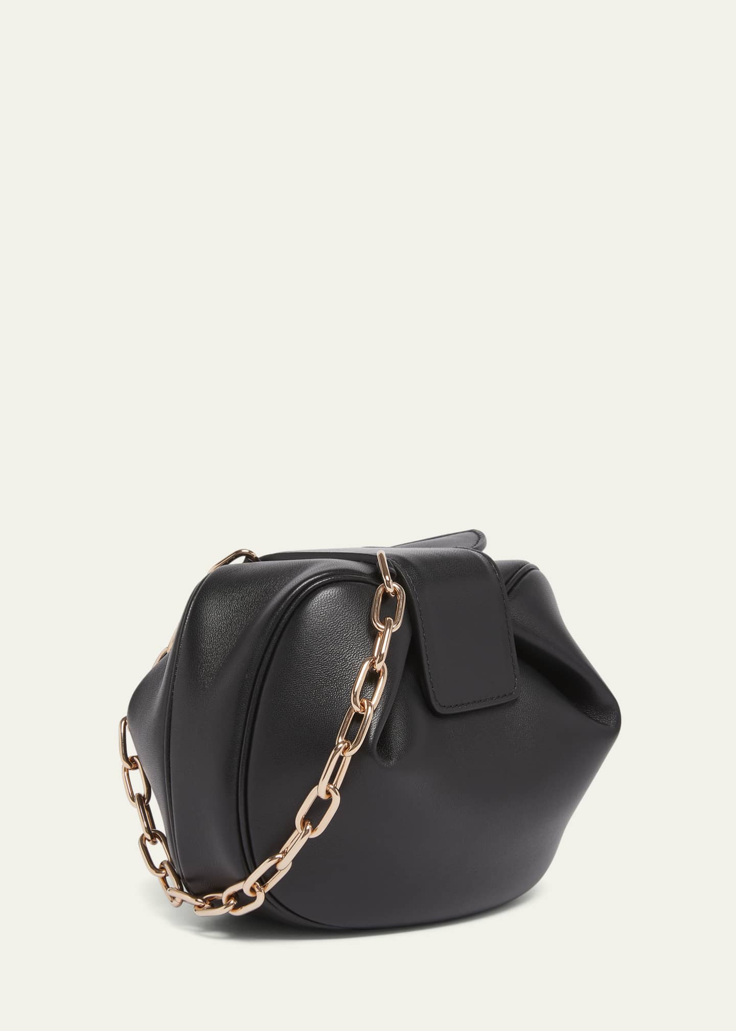 Gabriela Hearst Demi Lamb Leather Clutch Bag Image 3 of 4