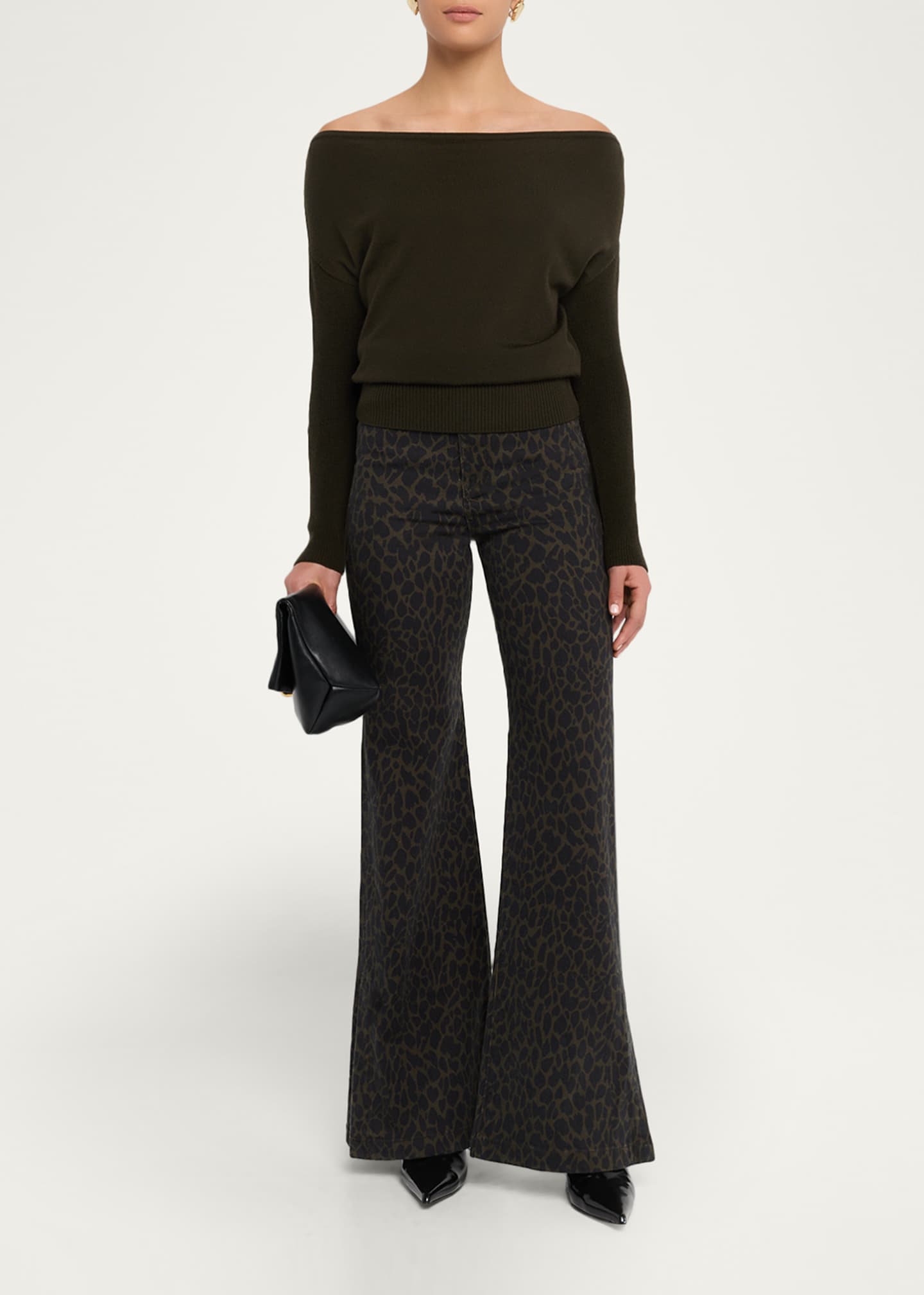 Chance One-Shoulder Wool Sweater