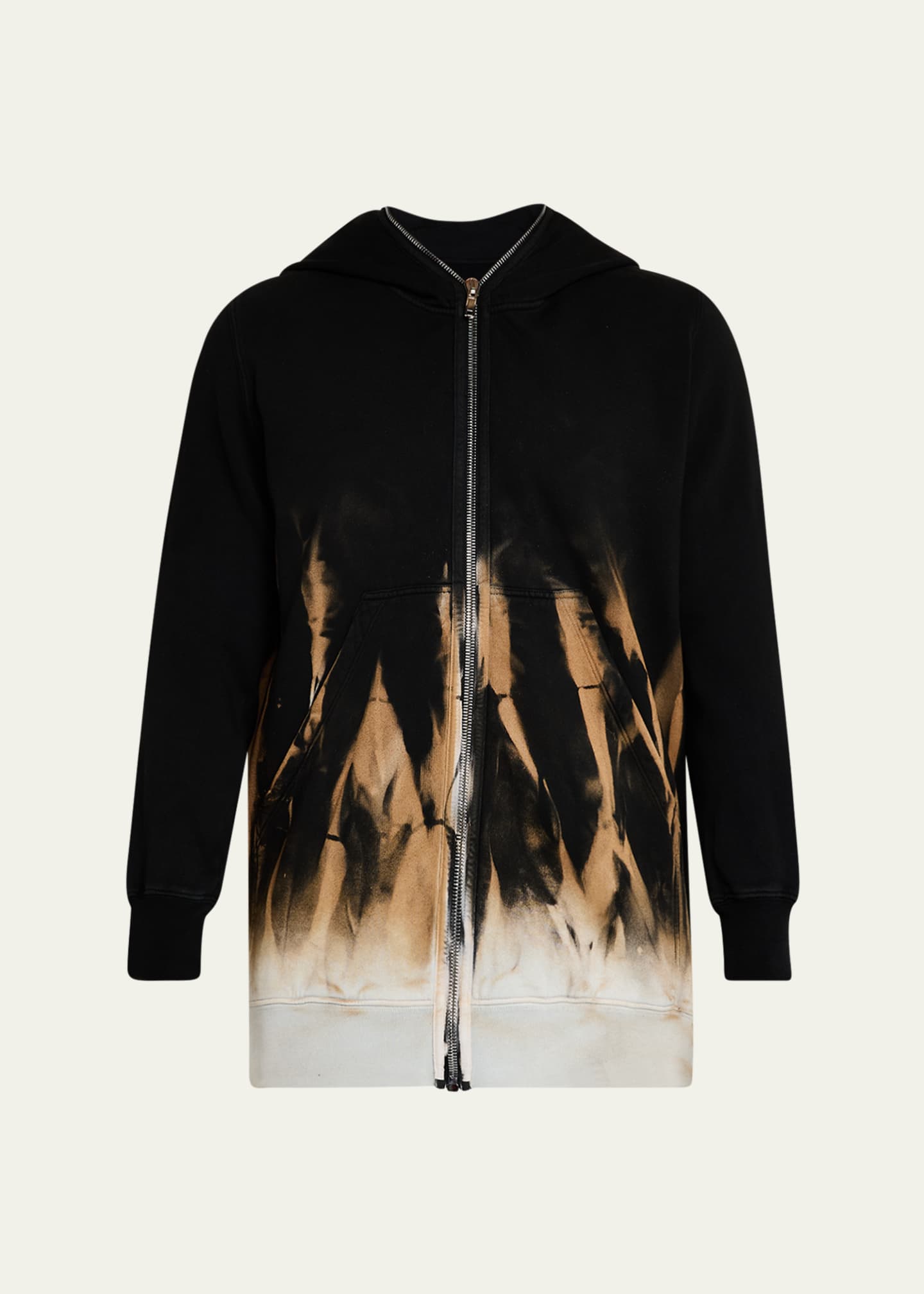 Rick Owens Jumbo Gimp Hoodie Black