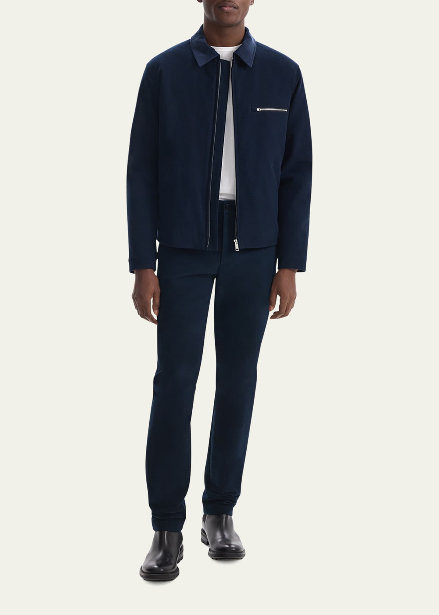 Theory Men's Moleskin Twill Workwear Jacket Image 2 of 5