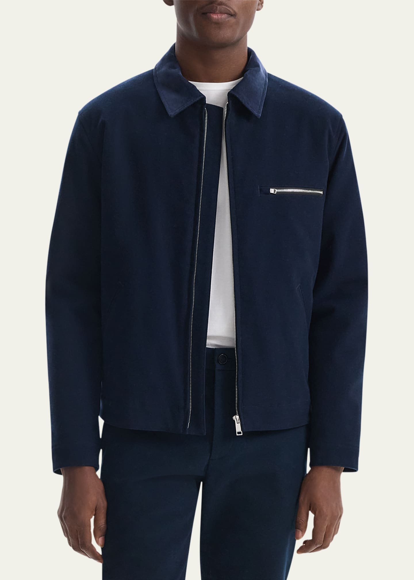 Theory Men's Moleskin Twill Workwear Jacket Image 4 of 5
