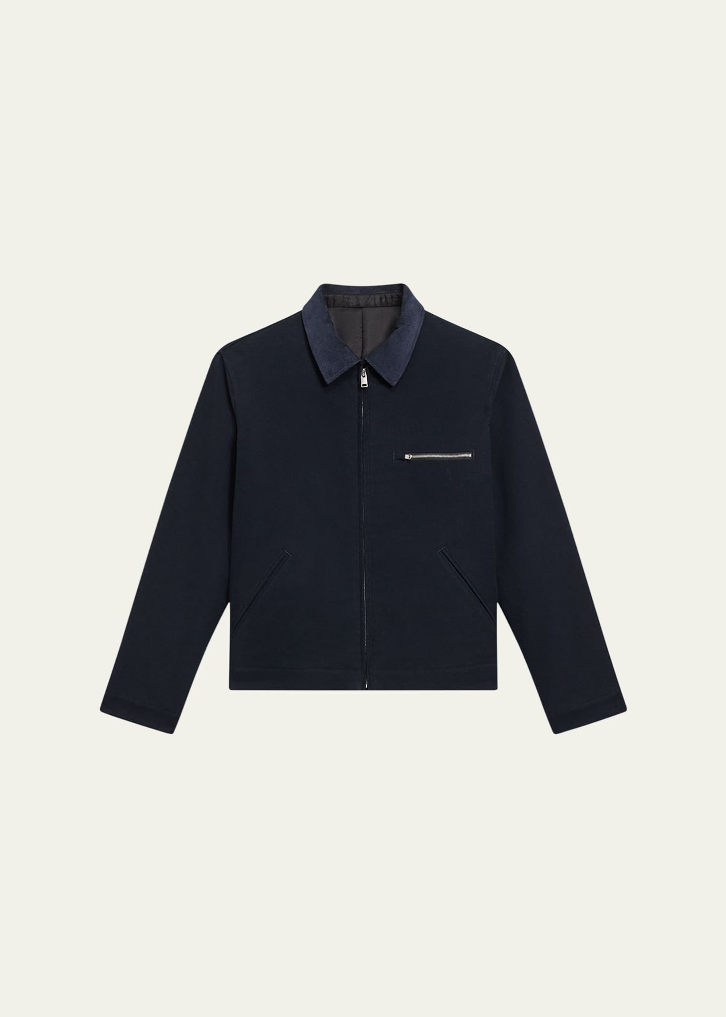 Theory Men's Moleskin Twill Workwear Jacket Image 1 of 5