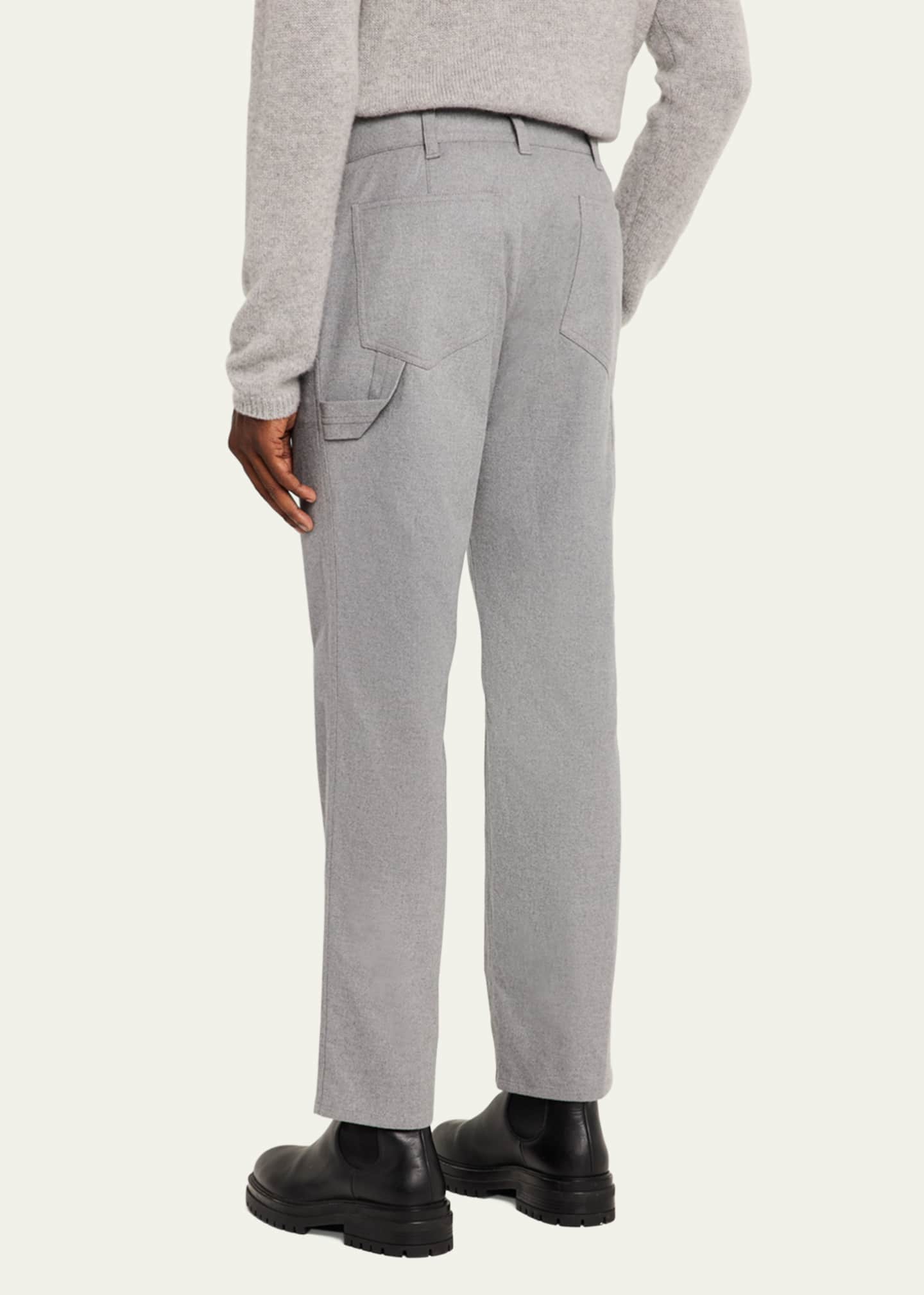 Theory Men's Twill Carpenter Pants Image 3 of 5