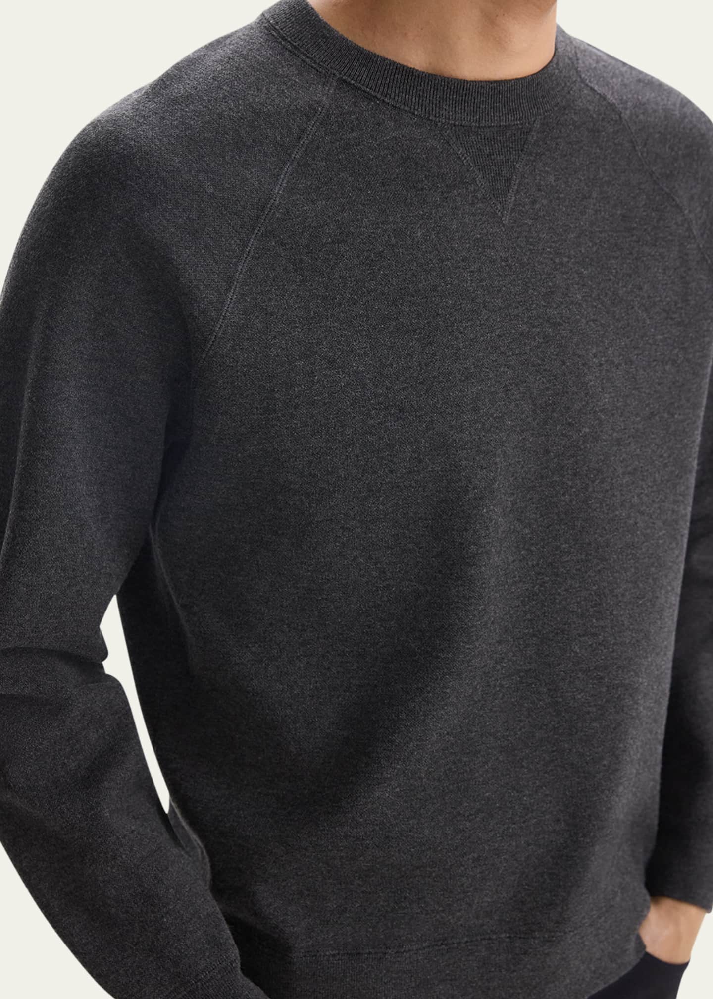 Theory Men's Crewneck Sweatshirt Image 4 of 4