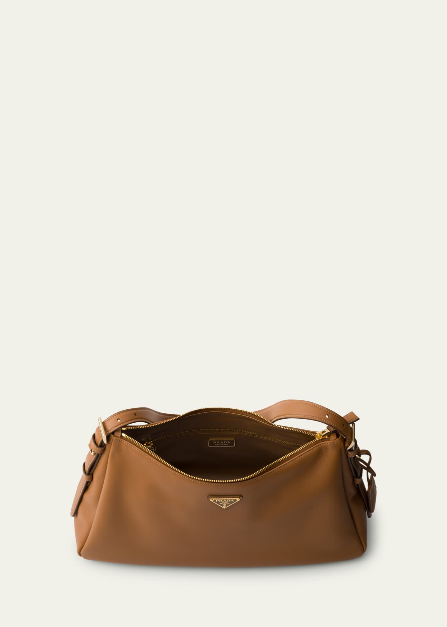 Prada Aimee Grain Leather Shoulder Bag Image 4 of 5