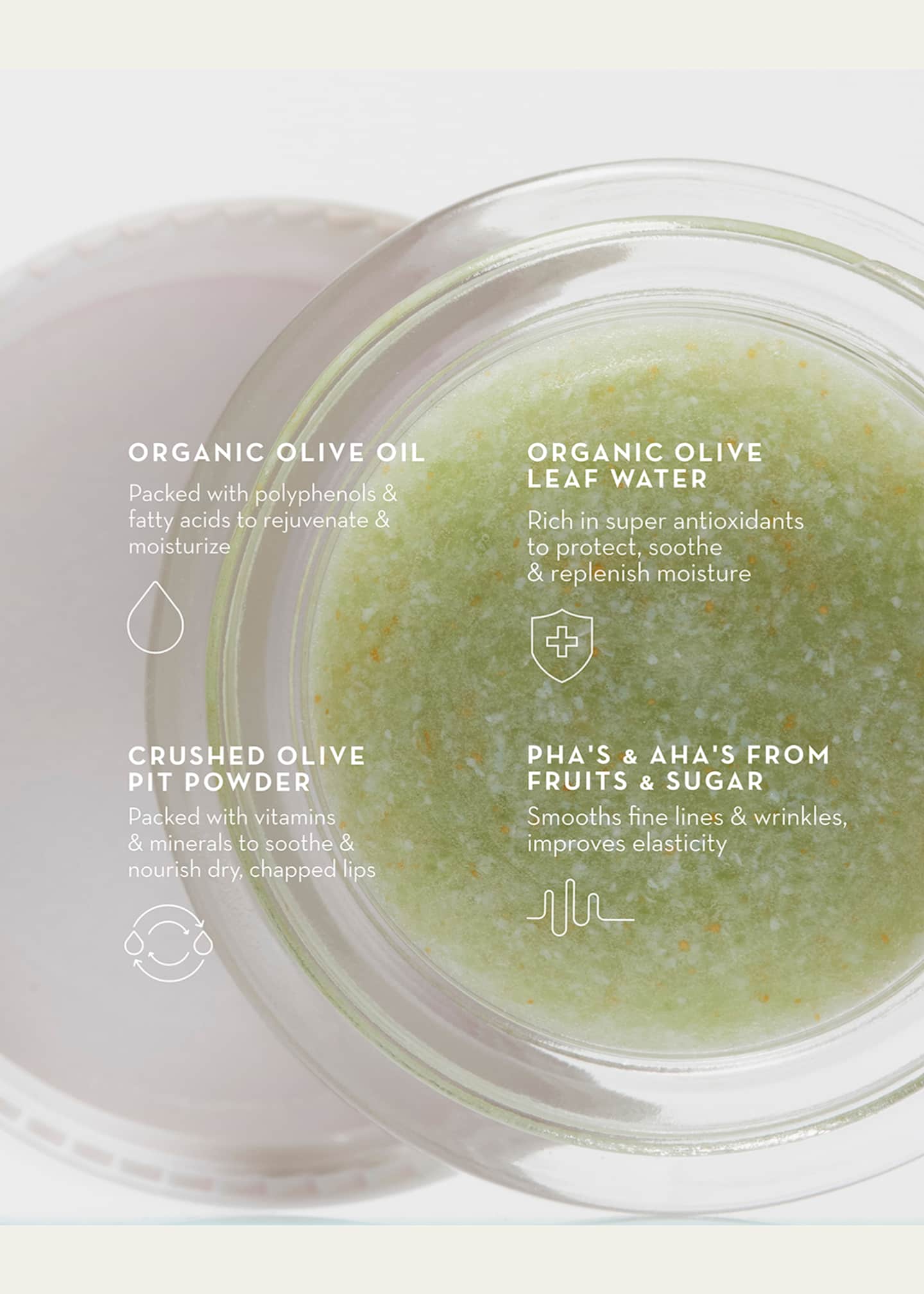 Furtuna Skin Triple Olive Lip Polish, 0.3 oz. Image 3 of 6