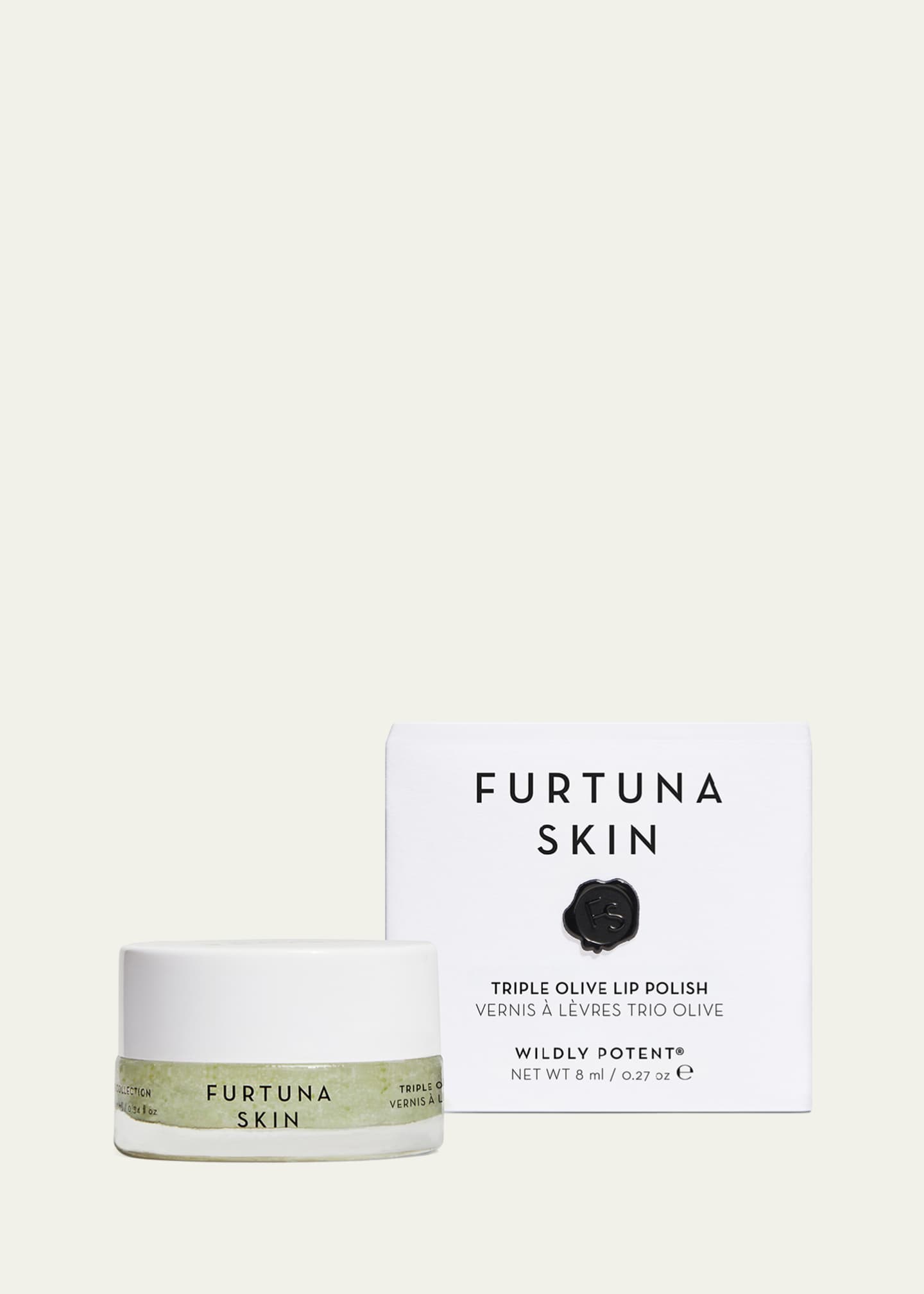 Furtuna Skin Triple Olive Lip Polish, 0.3 oz. Image 6 of 6
