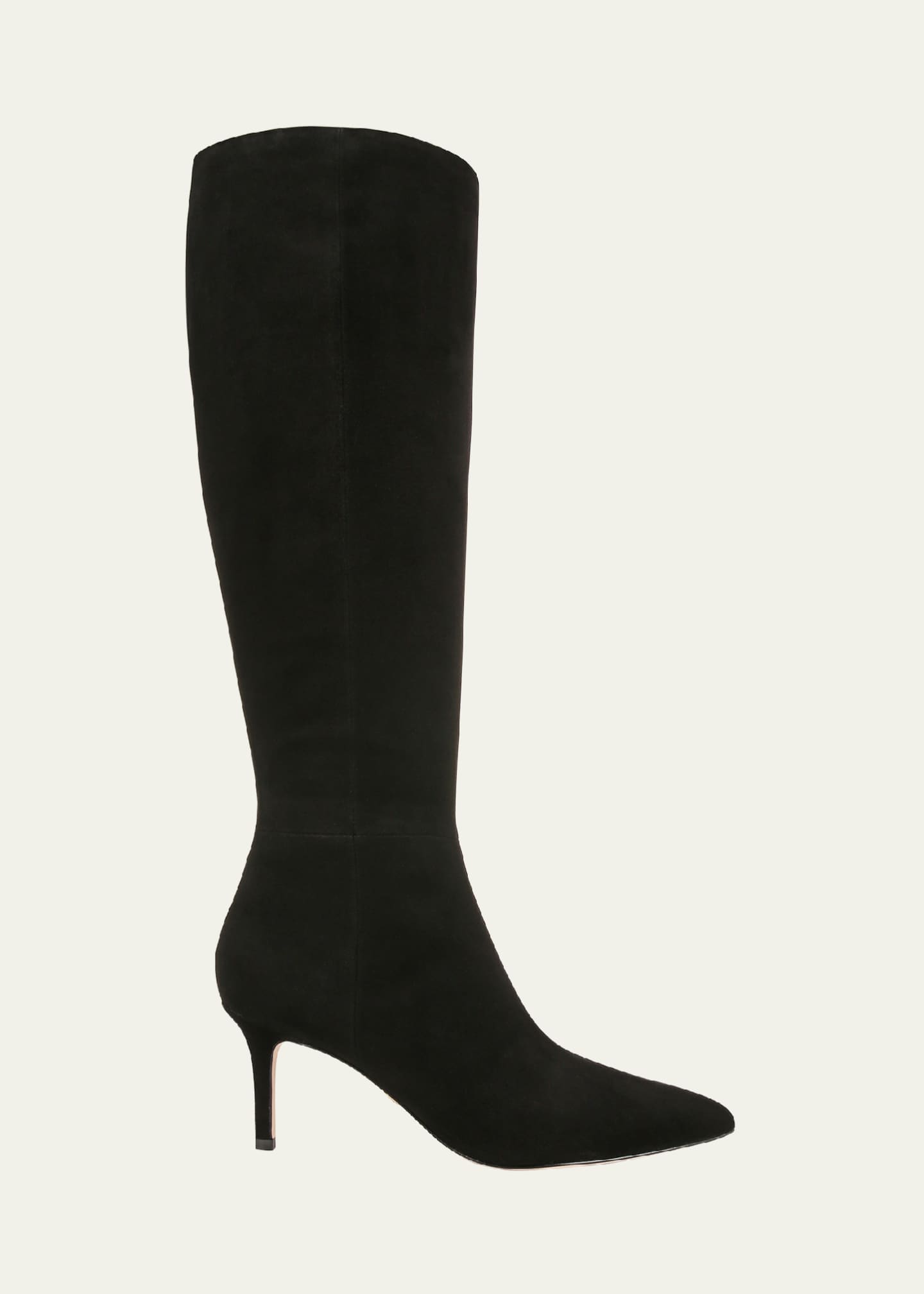 Veronica Beard Suede Stiletto Knee Boots Image 1 of 3