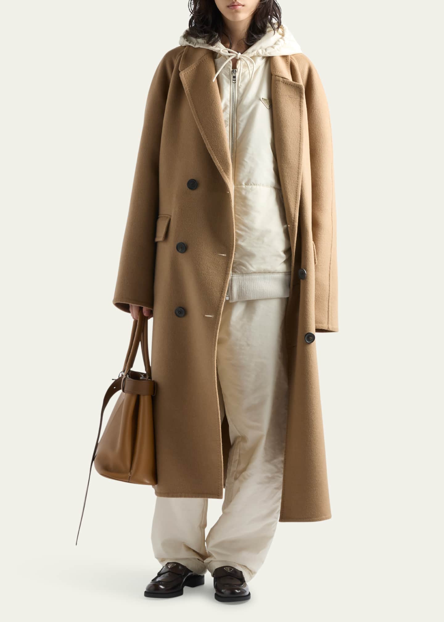 Prada Hooded Re-Nylon Jacket Image 2 of 4
