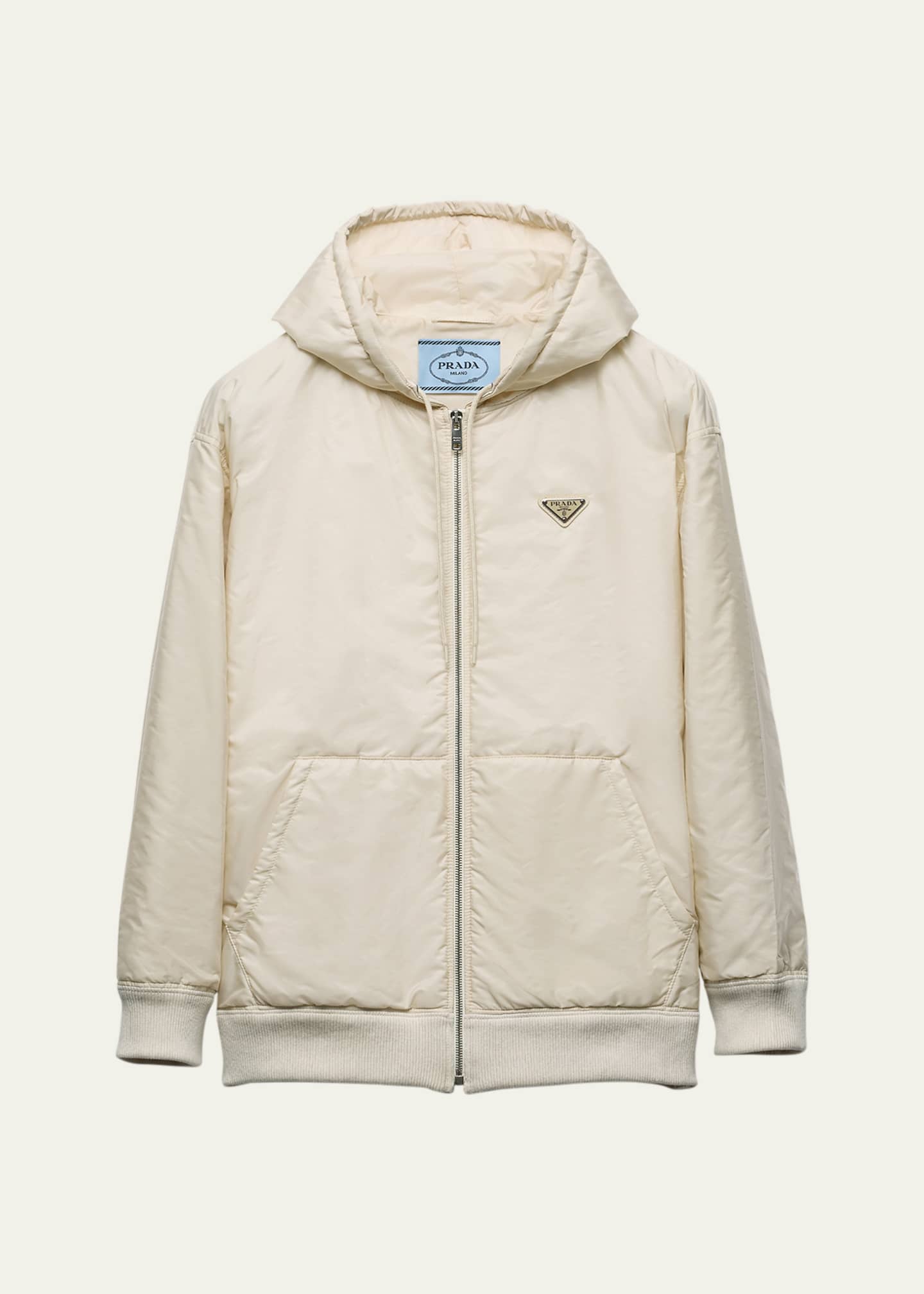 Prada Hooded Re-Nylon Jacket Image 1 of 4