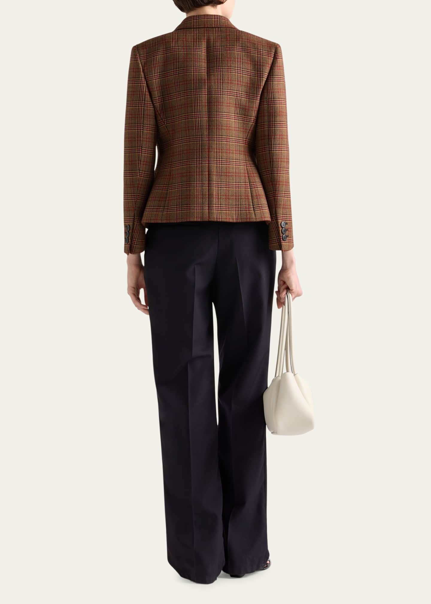 Prada Prince of Wales Check Wool Jacket - Bergdorf Goodman
