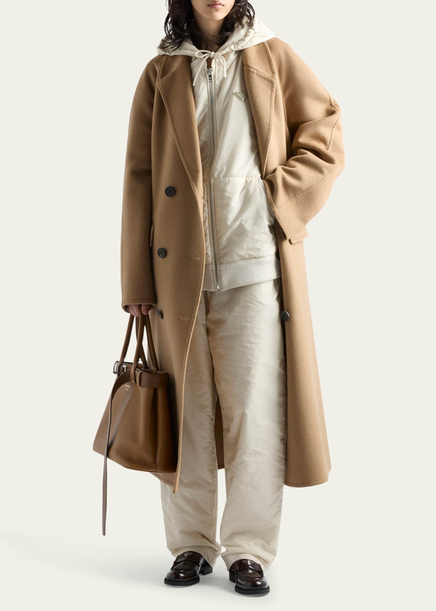 Prada Re-Nylon Drawstring Pants - Bergdorf Goodman