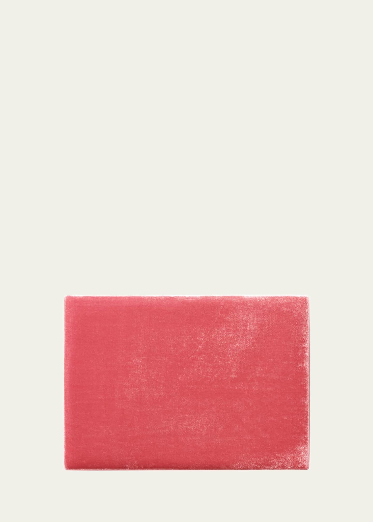 Sophie Bille Brahe Tresor Velvet Jewelry Box in Tulipe Rouge Image 1 of 2