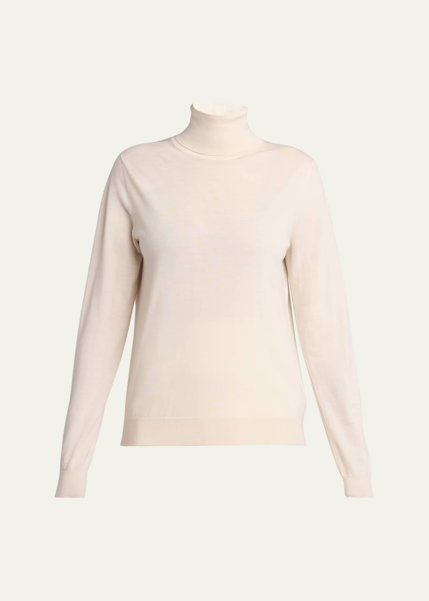 THE ROW Heva Turtleneck Wool Top Image 1 of 5