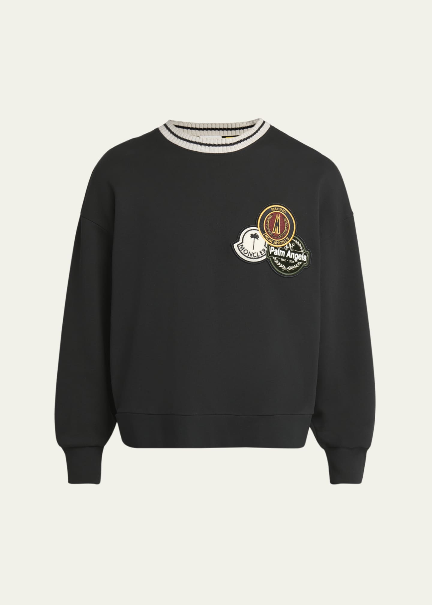Moncler Genius Men s Boxy Multi Patch Sweatshirt