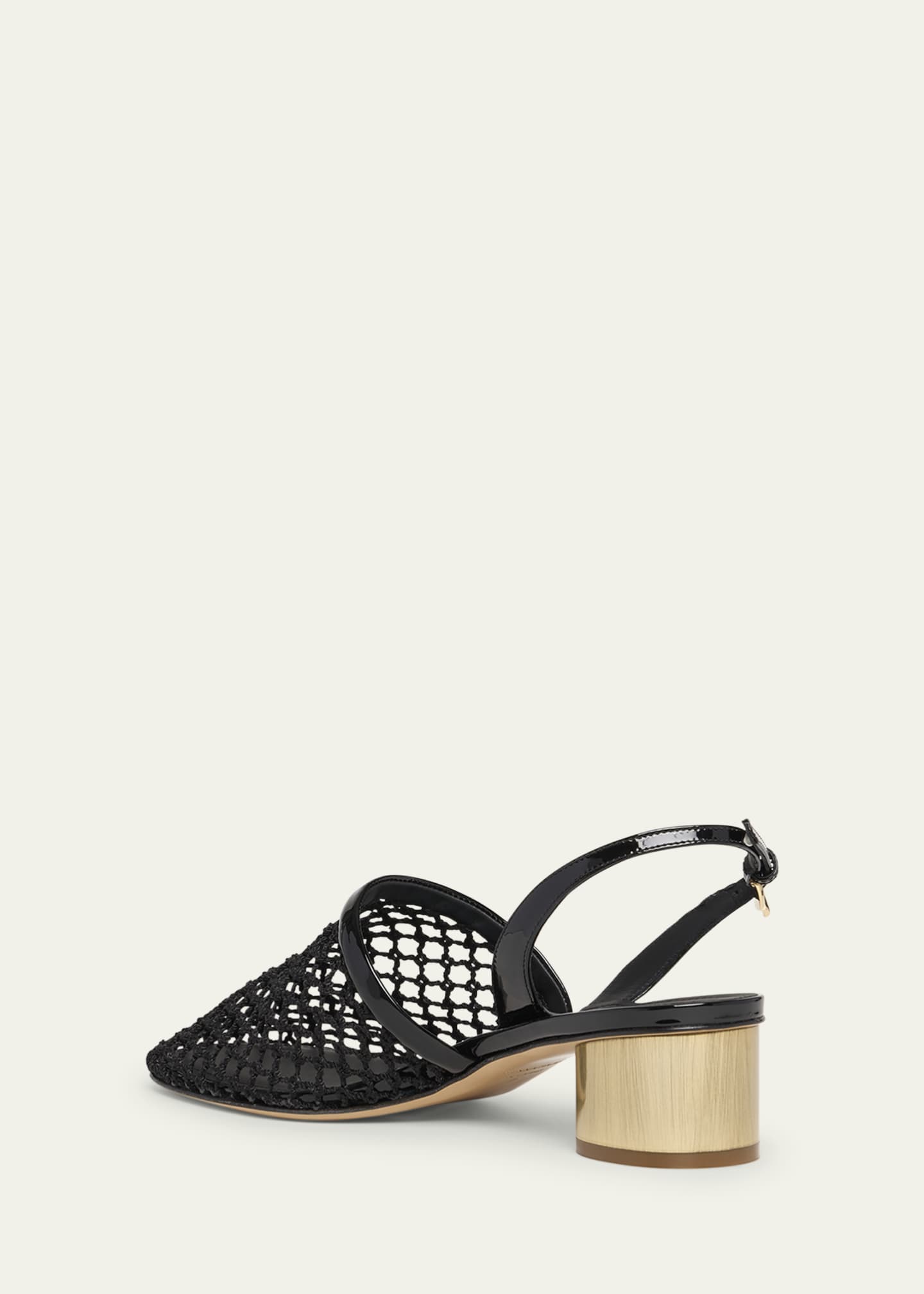 Ferragamo Kay Net Slingback Pumps Image 2 of 3
