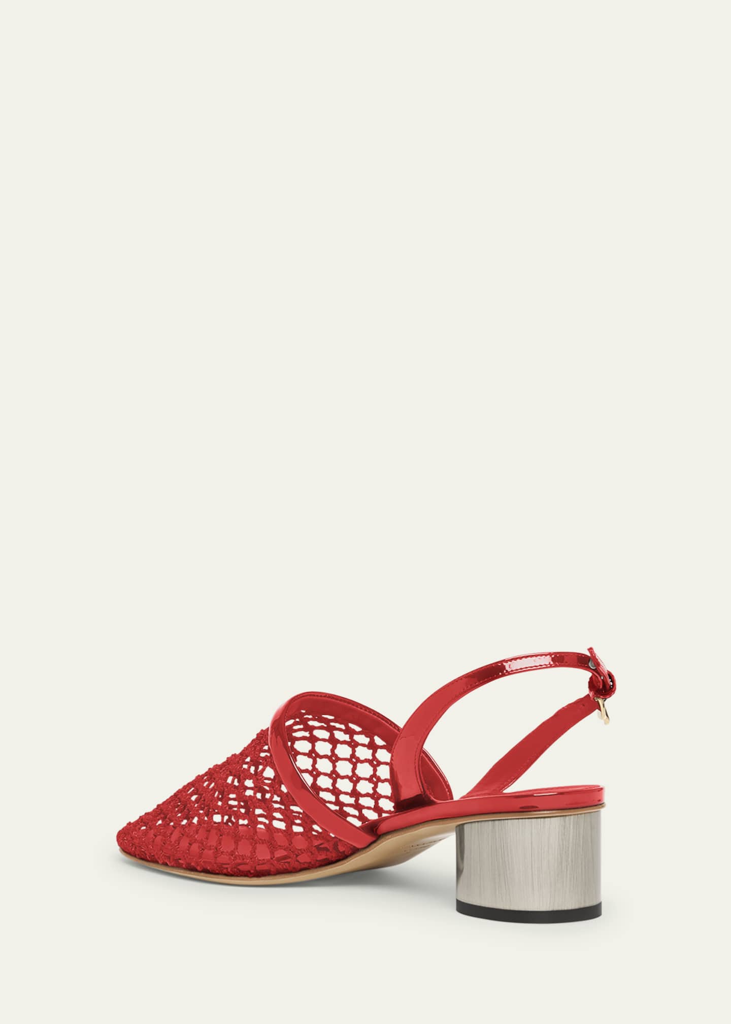 Ferragamo Kay Net Slingback Pumps Image 2 of 3