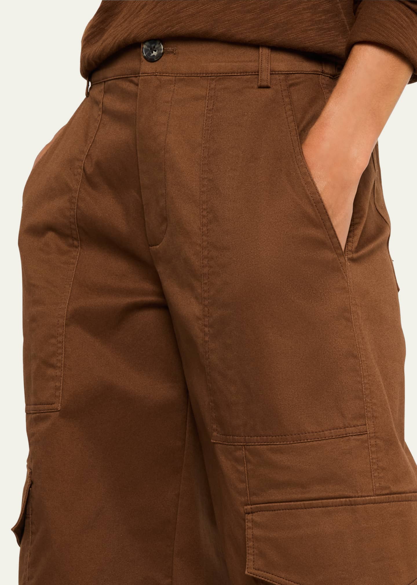 ATM Anthony Thomas Melillo Cotton Twill Cargo Pants Image 5 of 5