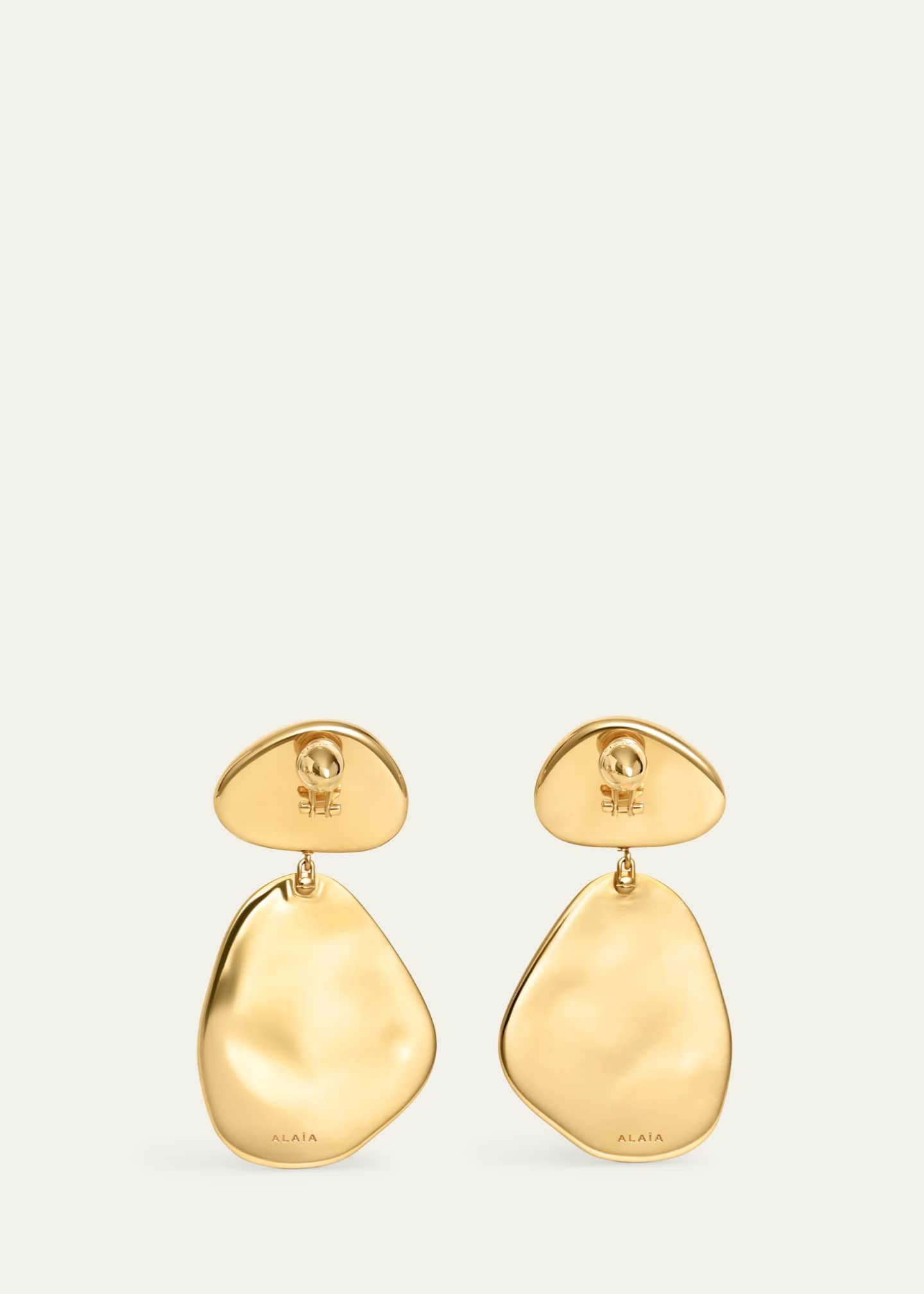 ALAIA Bubble Lucite Drop Earrings Image 2 of 4