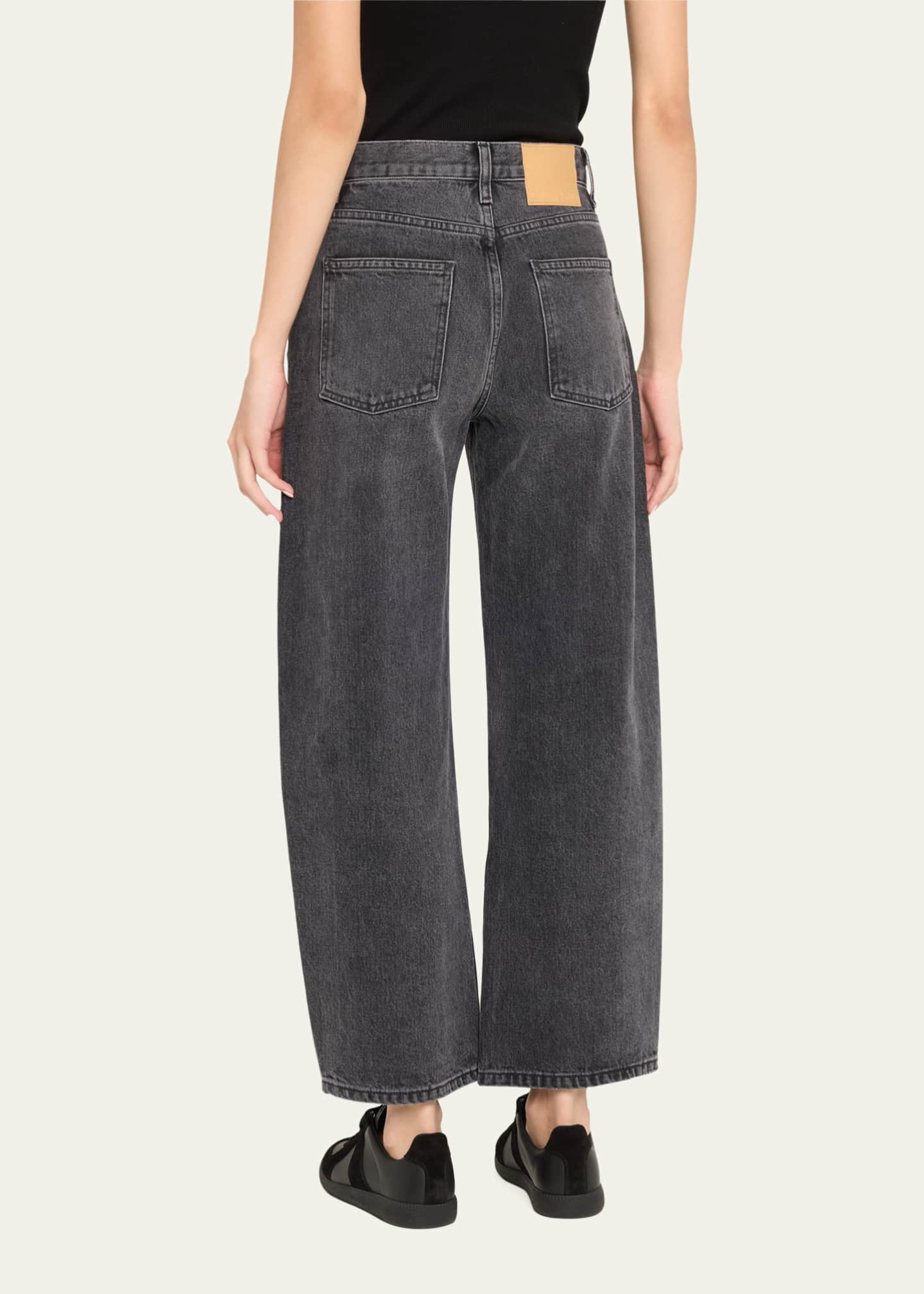 B SIDES Leroy Mid Relaxed Bow-Leg Jeans Image 3 of 5