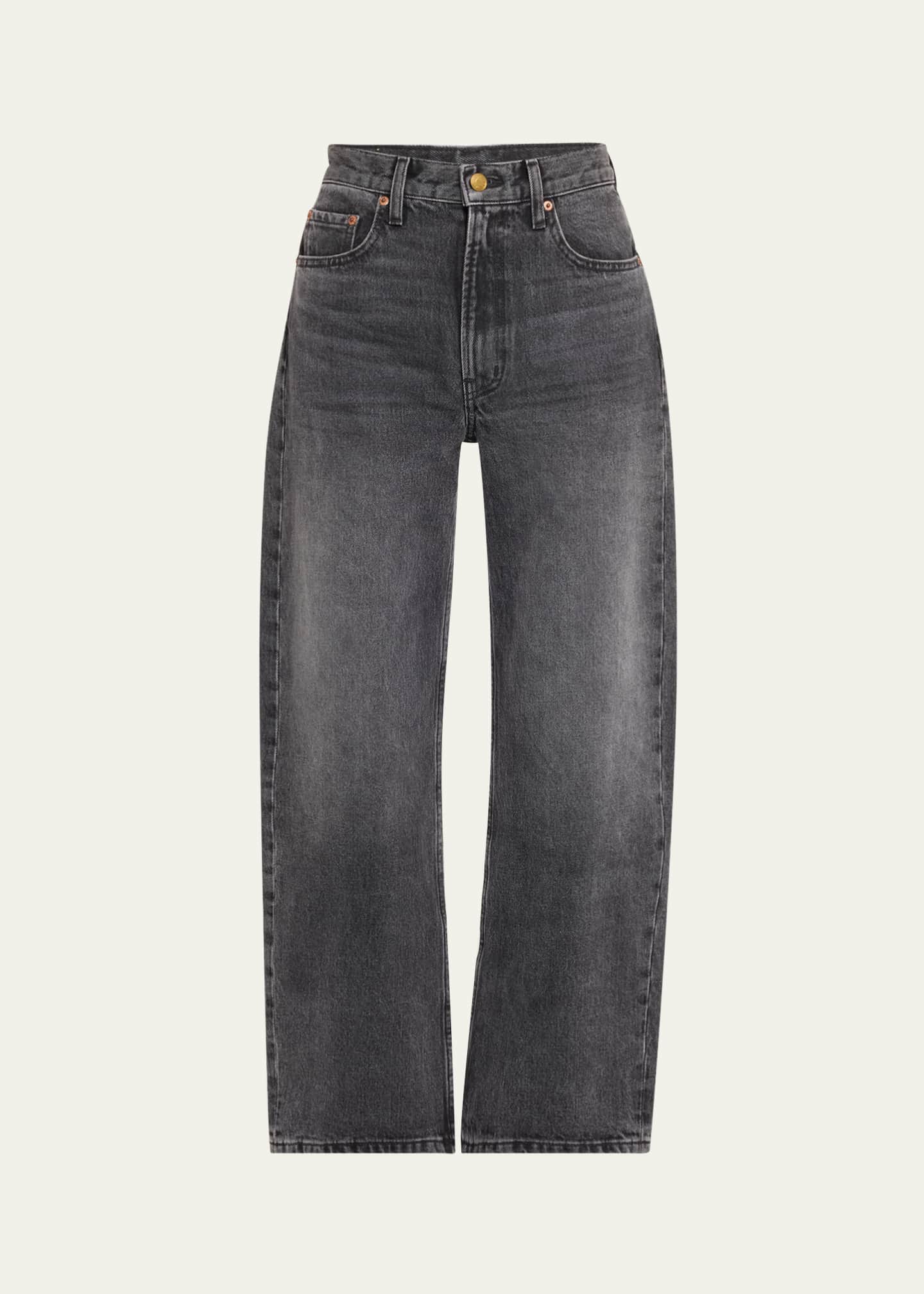 B SIDES Leroy Mid Relaxed Bow-Leg Jeans Image 1 of 5