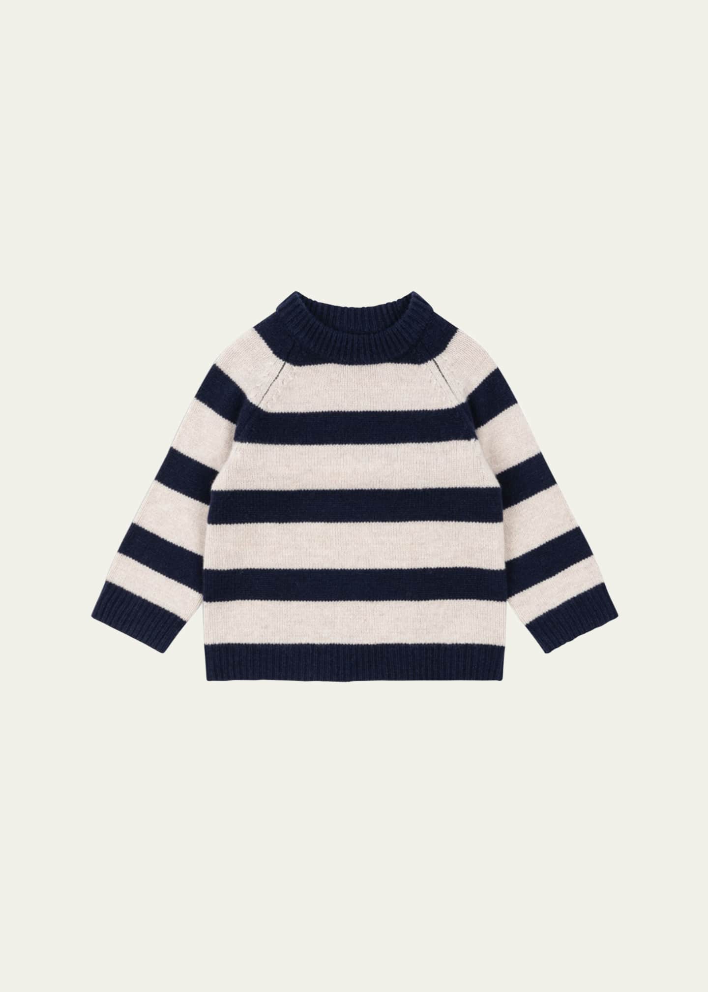 Konges Slojd Boy's Vitu Striped Knit Sweater, Size 2-10 Image 1 of 3