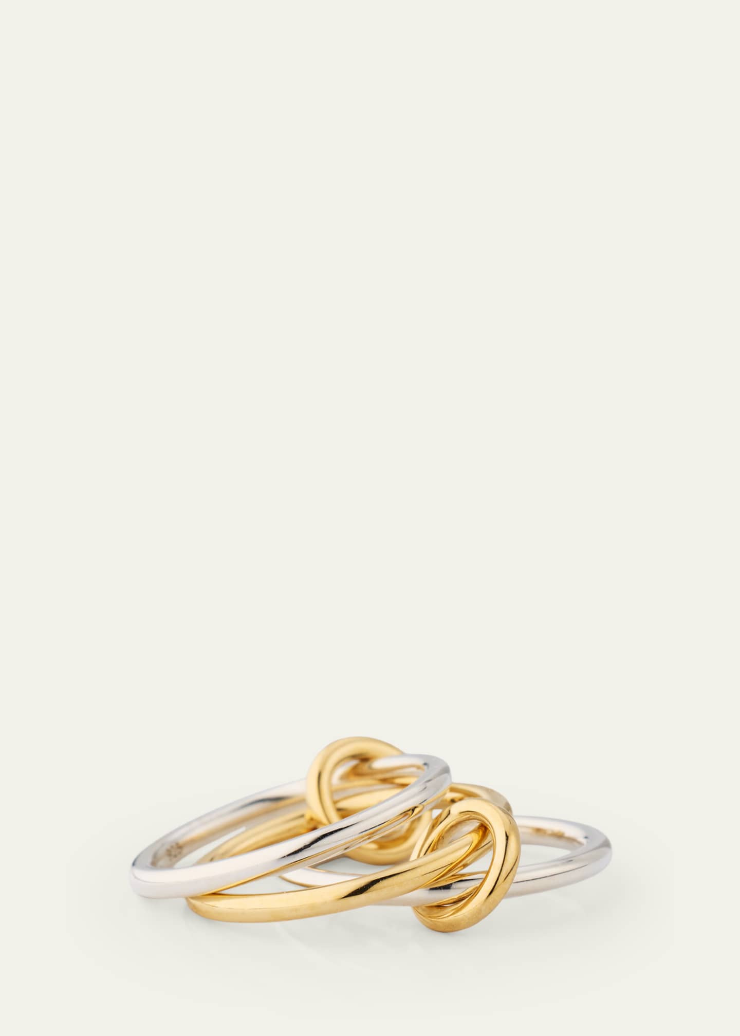 Spinelli Kilcollin Solarium SY Three Link Ring in Sterling Silver