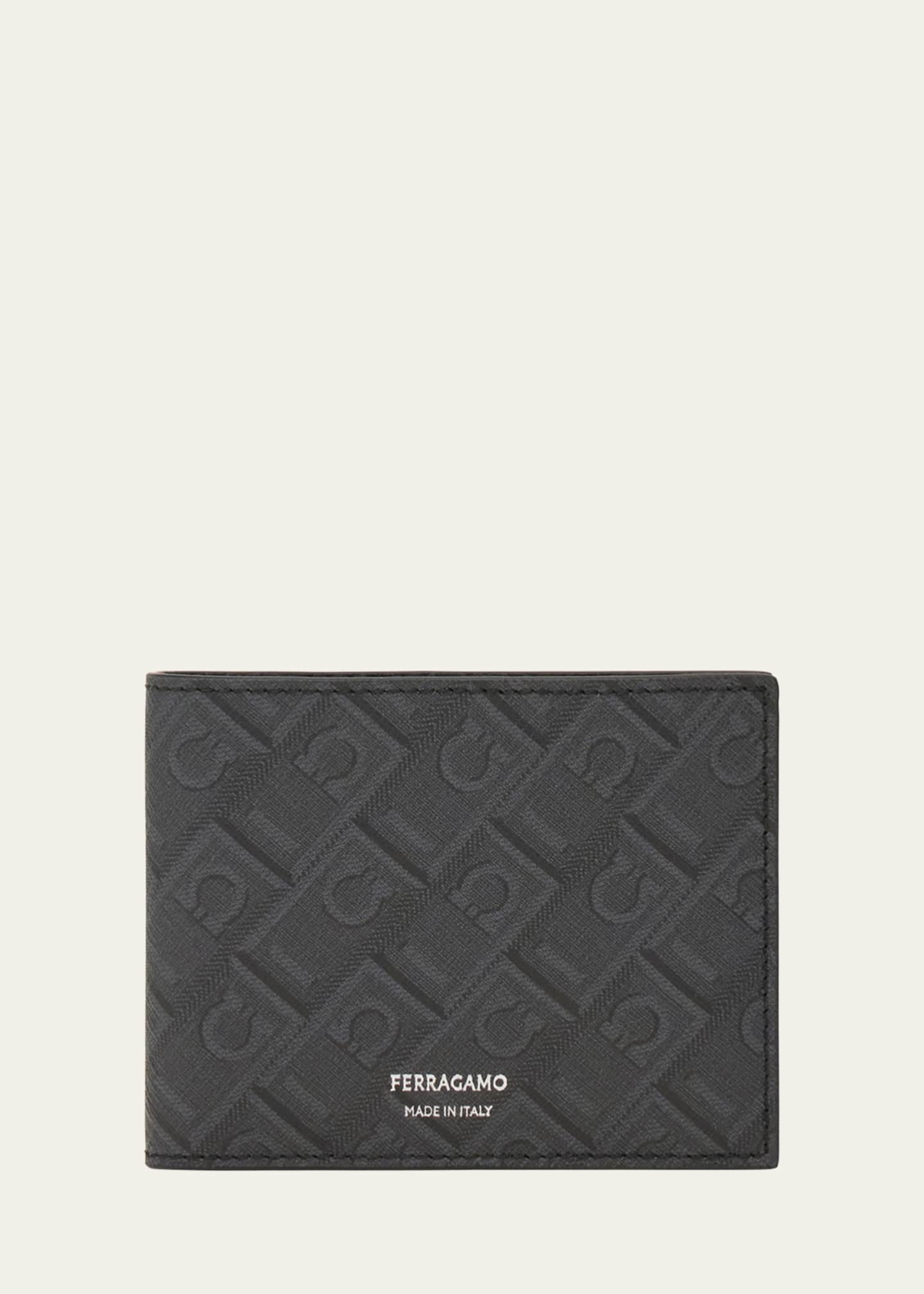 Ferragamo Men's Monogram Bifold Wallet Image 1 of 4