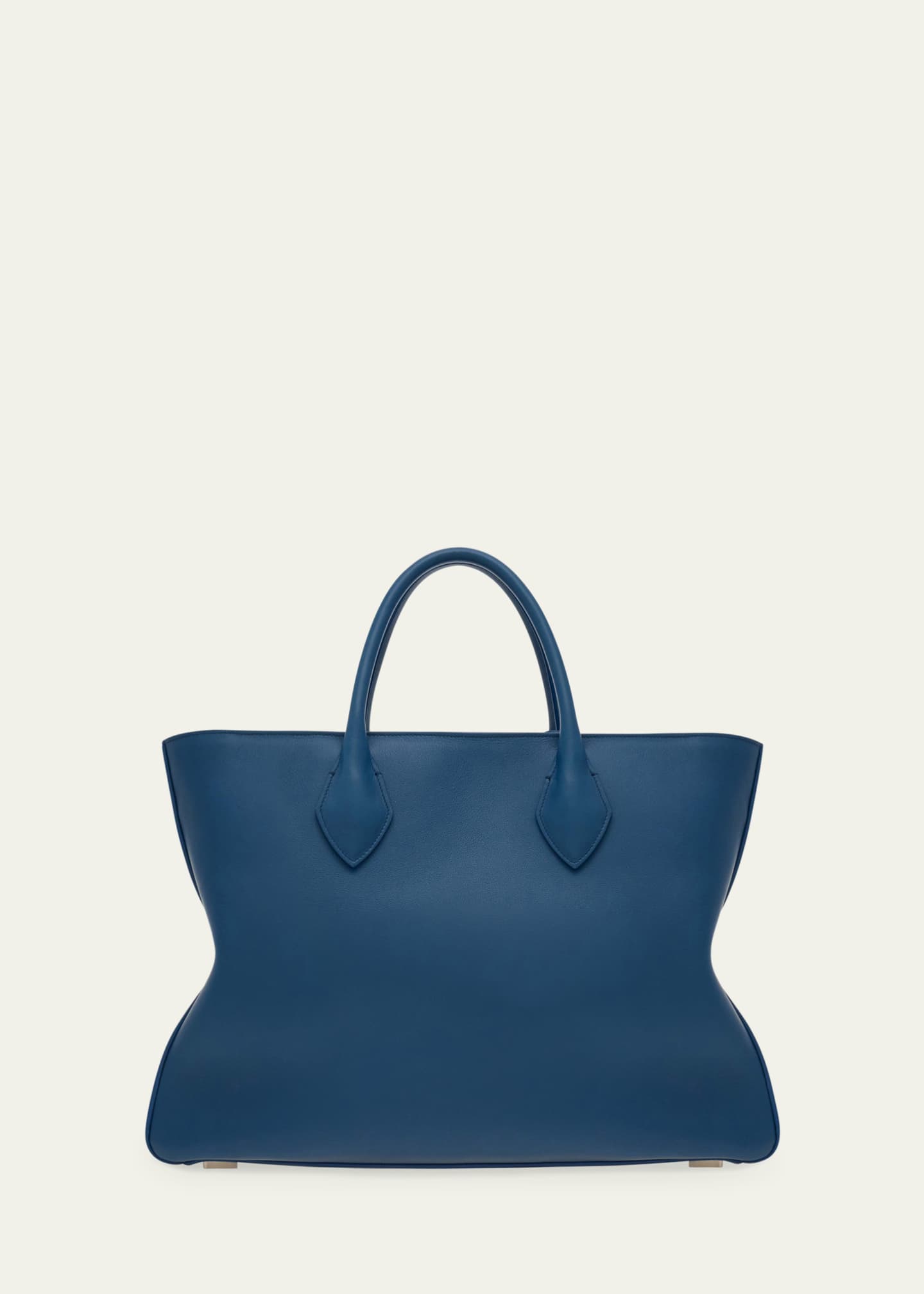 Ferragamo Men's Star Leather Tote Bag Image 3 of 5