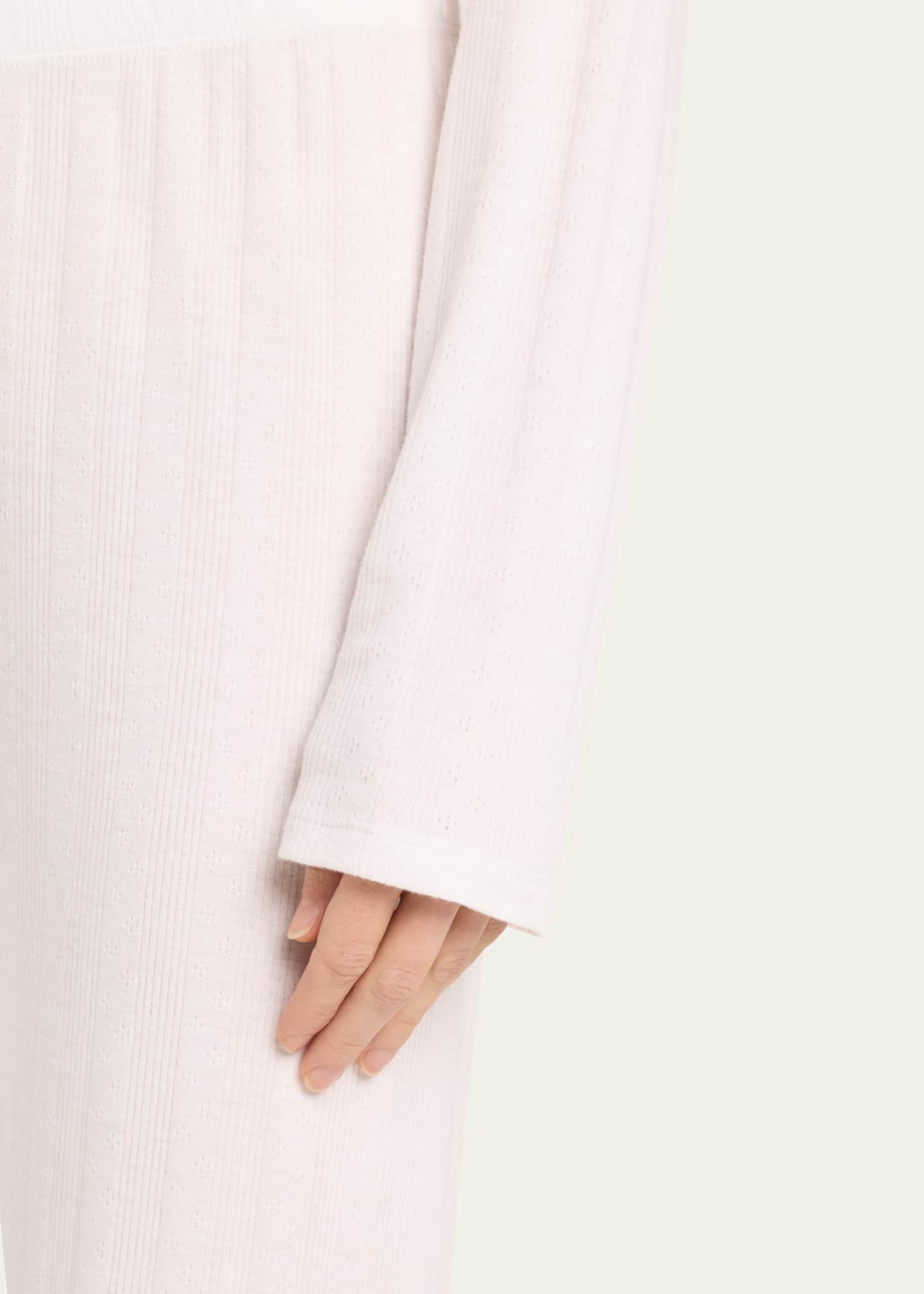 Andine Soleil Pointelle-Knit Lounge Pants Image 4 of 4