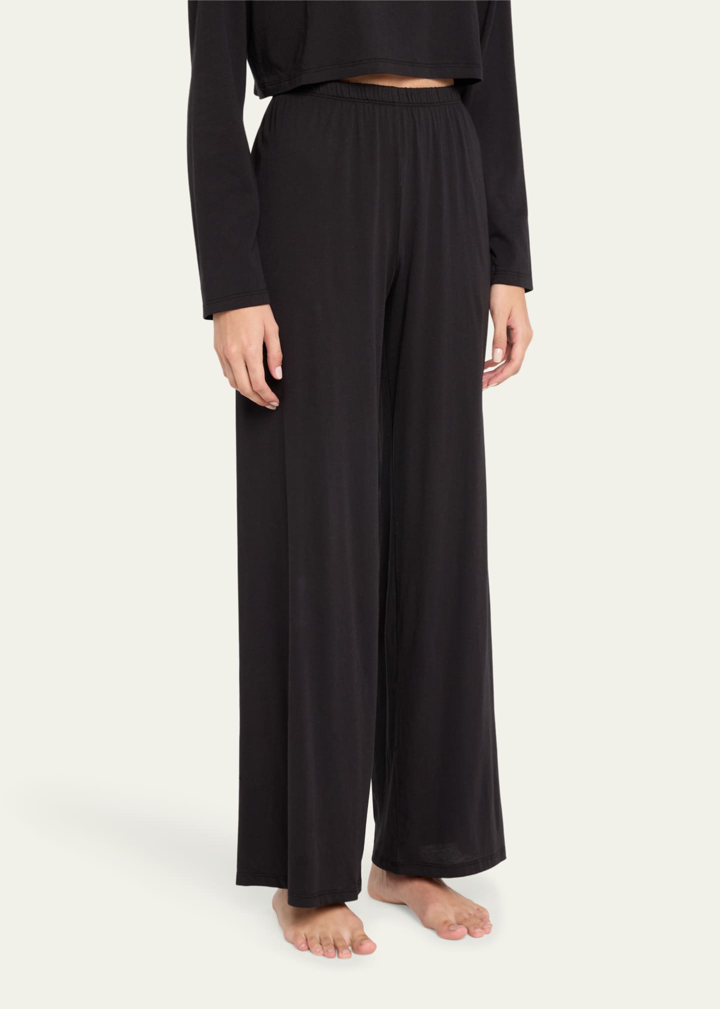 Andine Soleil Straight-Leg Cotton Lounge Pants Image 4 of 5