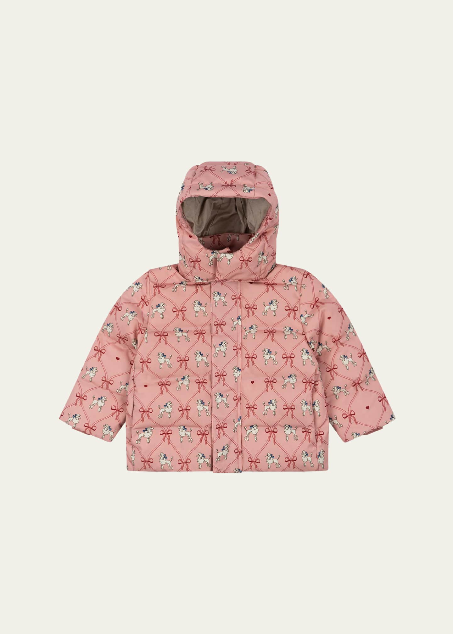 Konges Slojd Girl's Magnum Bow Printed Jacket, Size 18M-10 Image 1 of 3