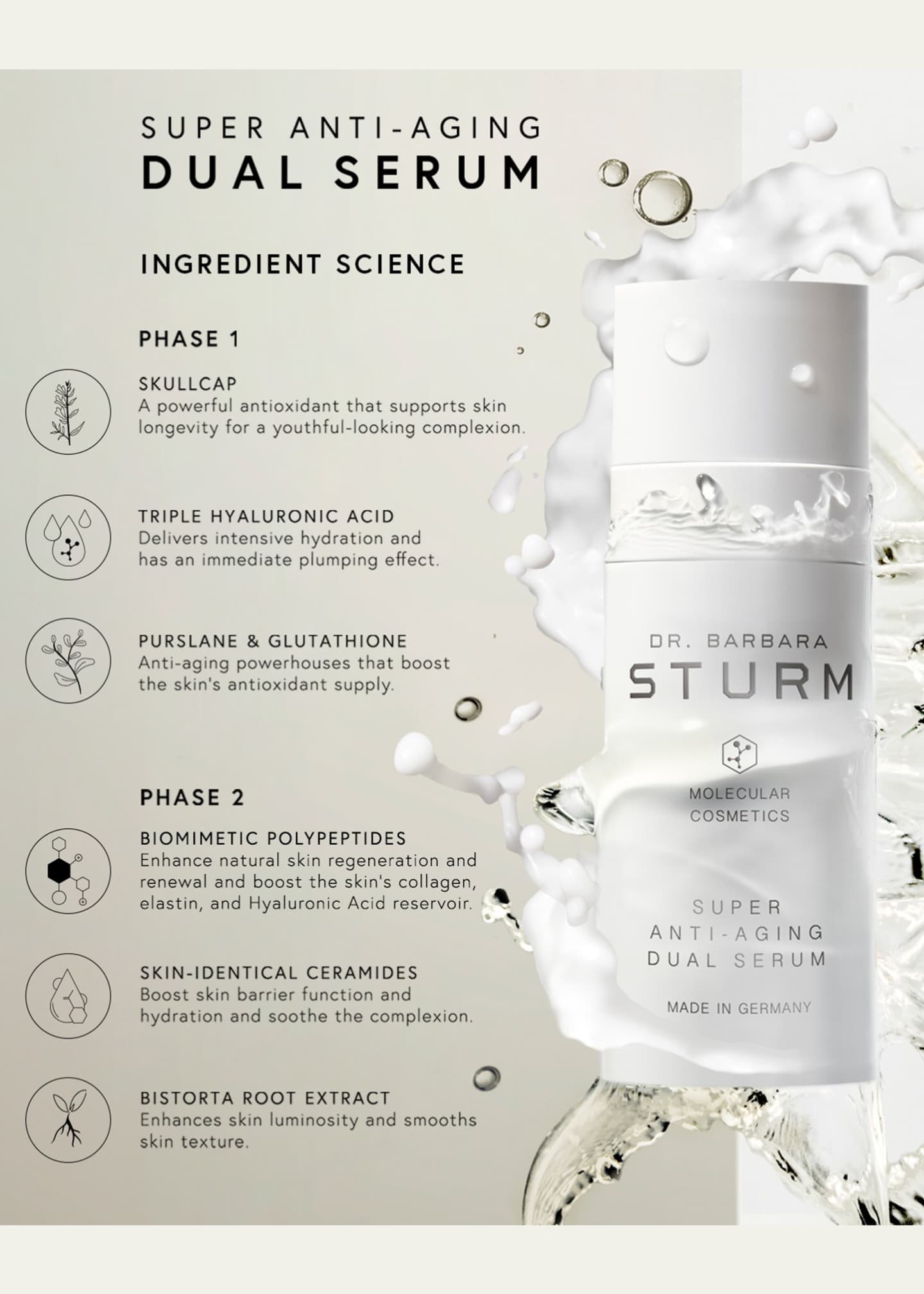 Dr. Barbara Sturm Super Anti-aging Dual Serum, 50 mL Image 5 of 6